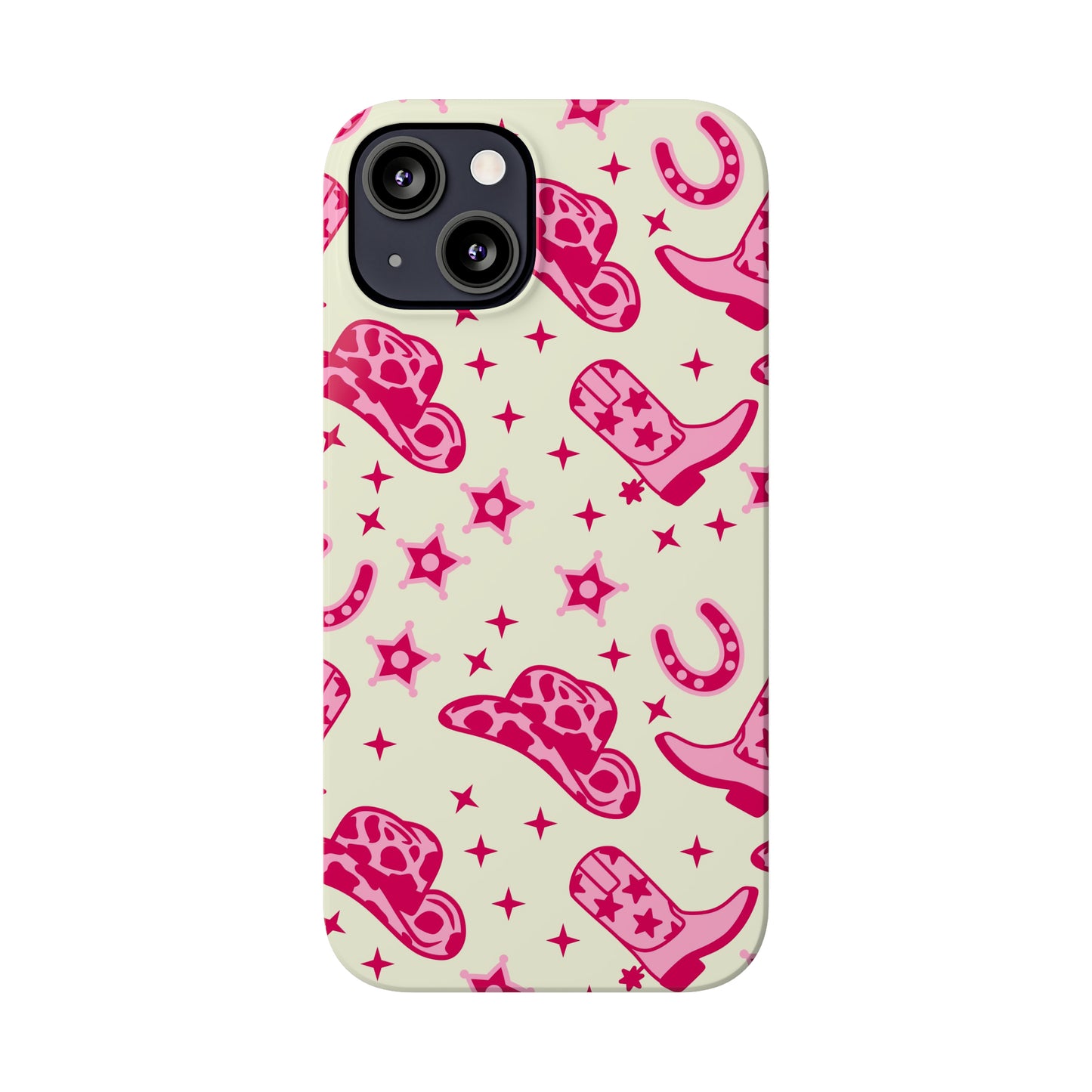 Pink Country Girl Slim iPhone Cases