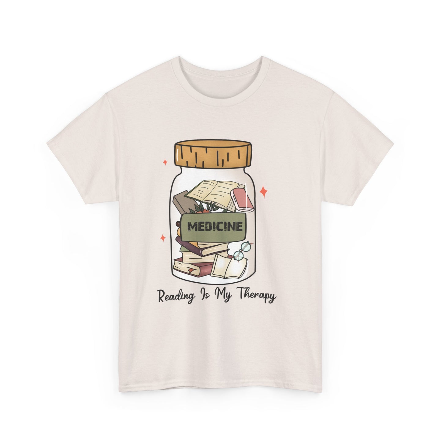 Reading is My Therapy T-Shirt