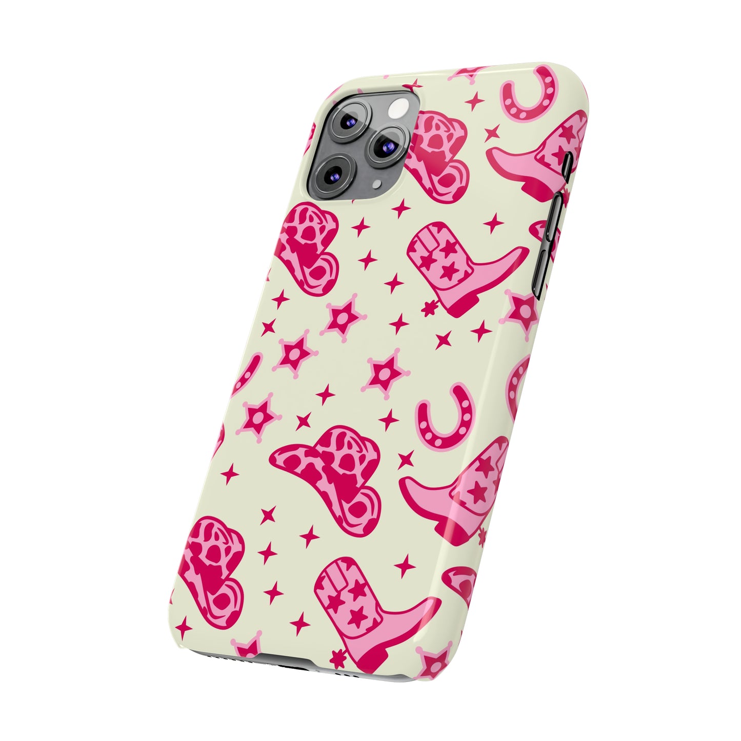 Pink Country Girl Slim iPhone Cases