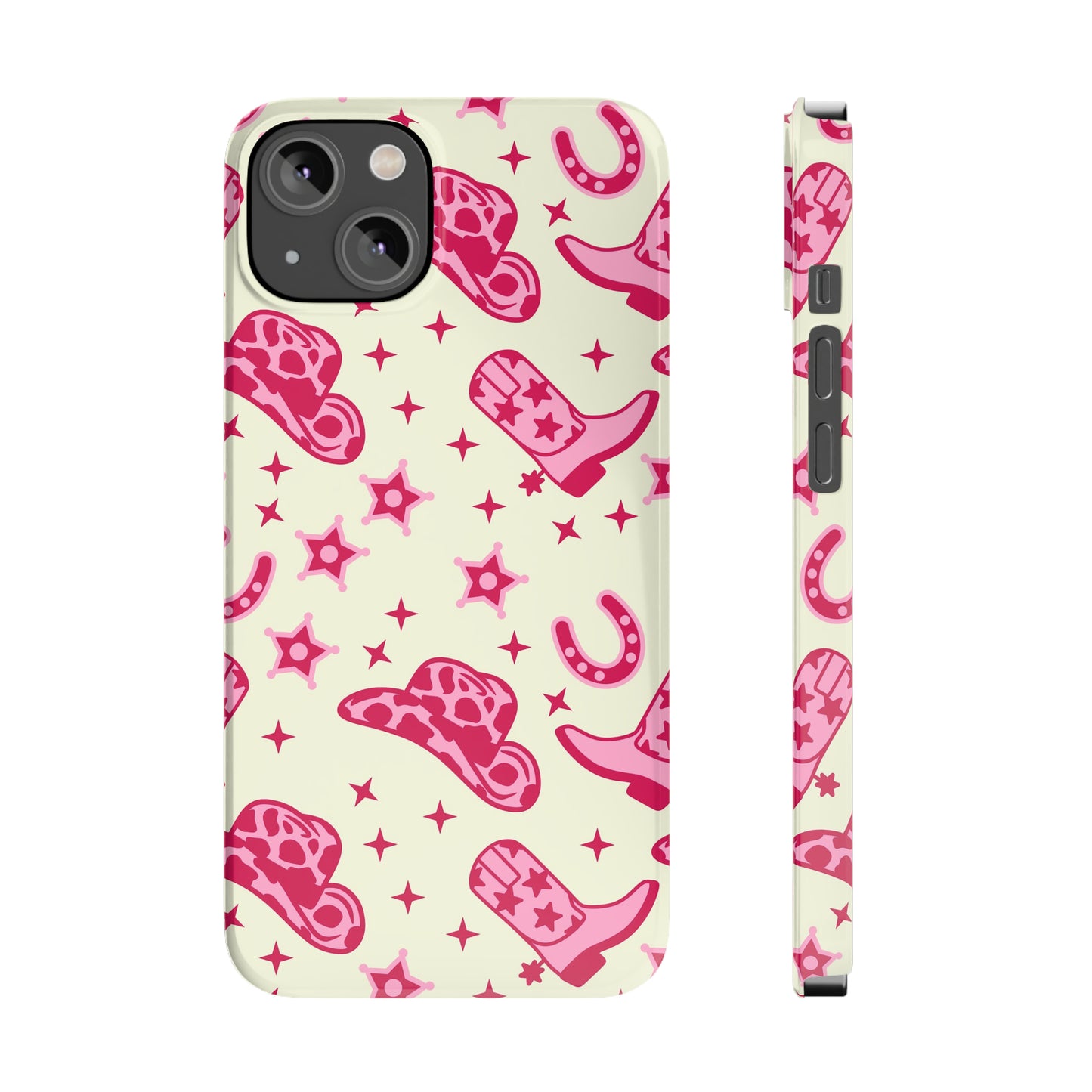 Pink Country Girl Slim iPhone Cases