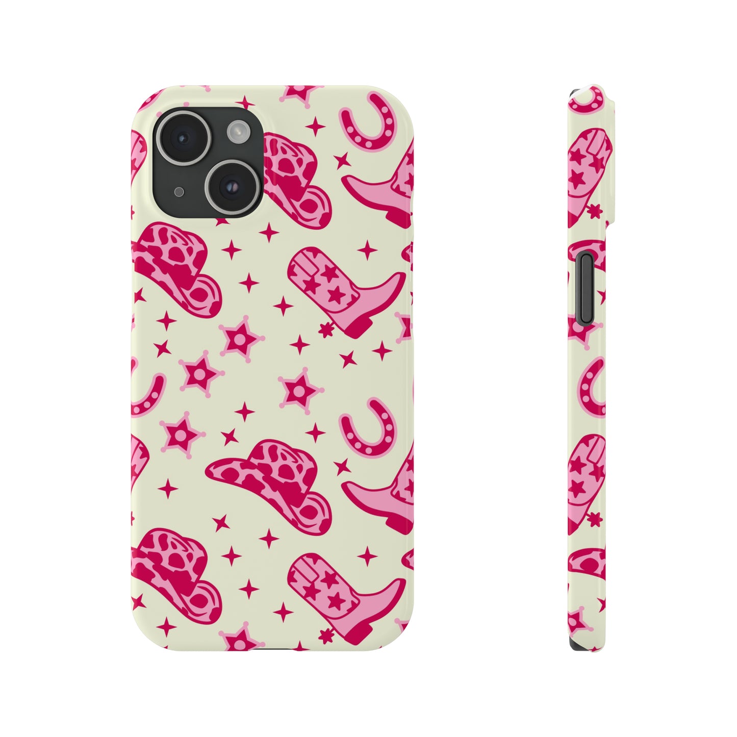 Pink Country Girl Slim iPhone Cases