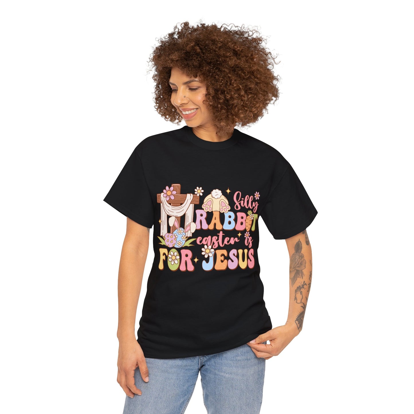 Silly Rabbit Easter is for Jesus T-Shirt