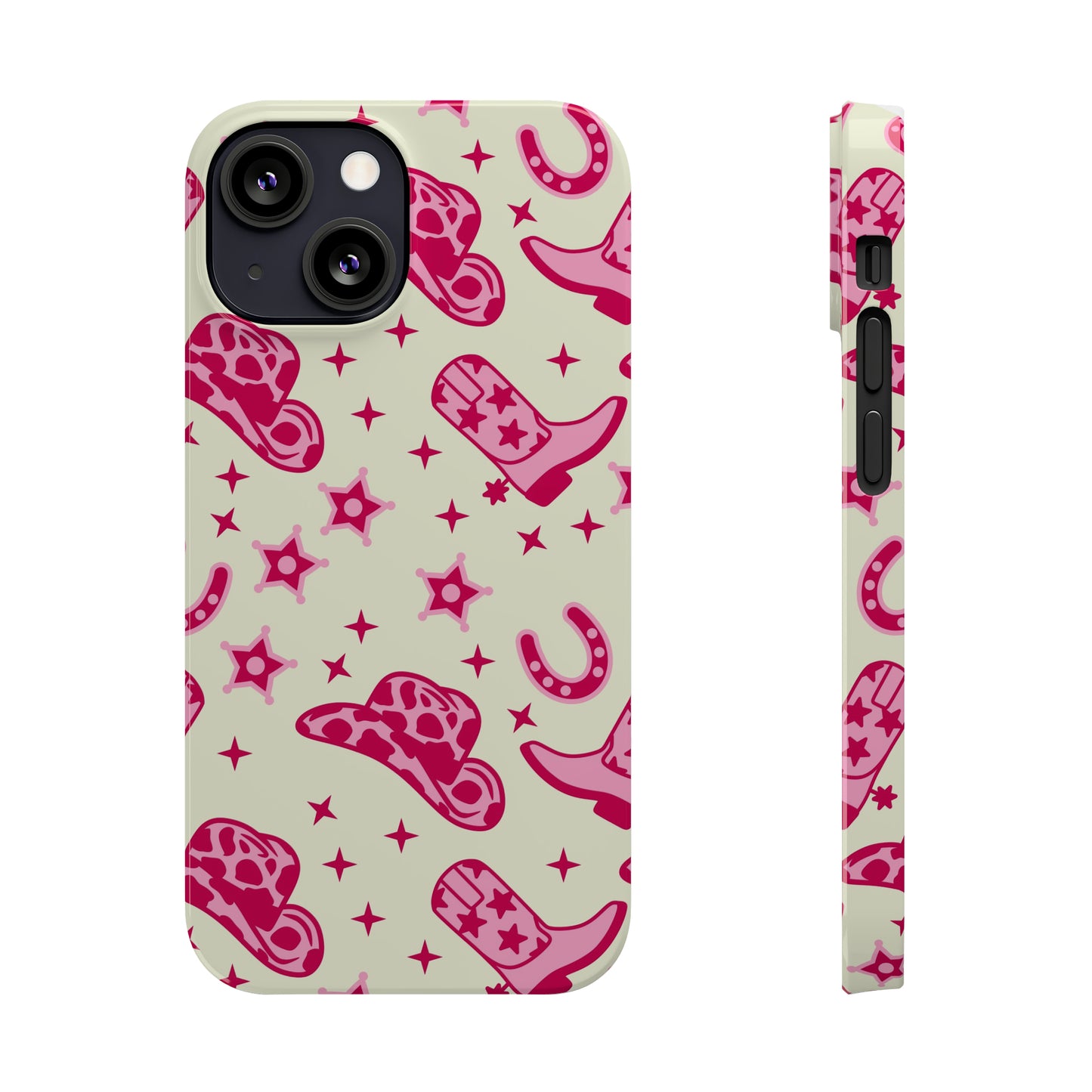 Pink Country Girl Slim iPhone Cases