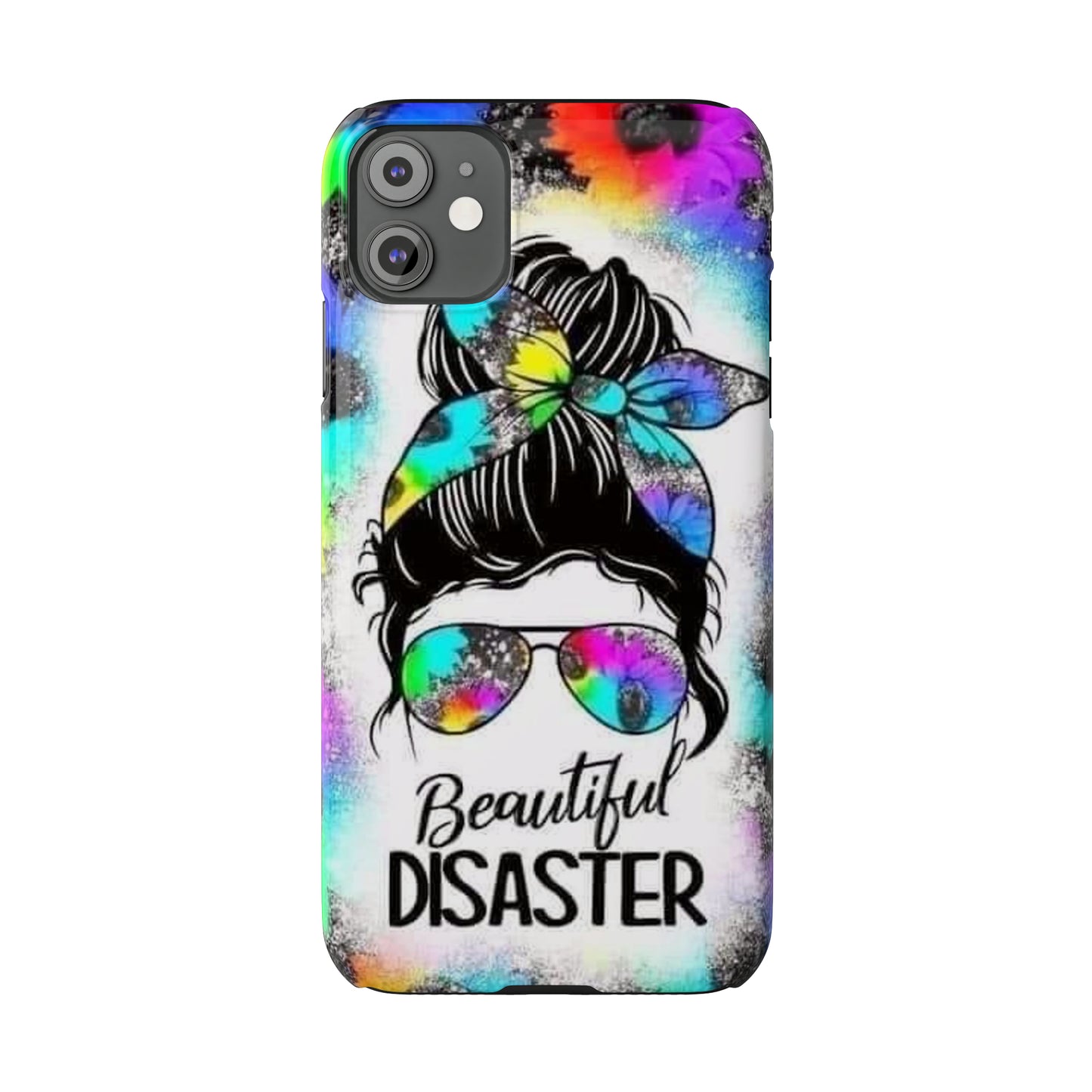 Beautiful Disaster Slim Phone Cases