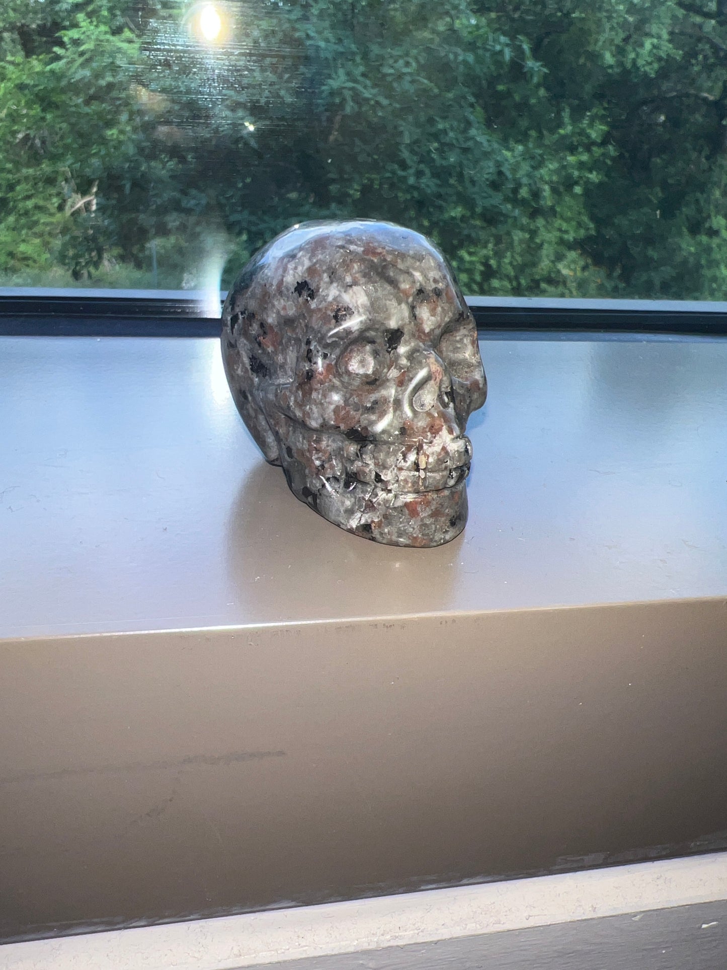 2” Yooperlite Skull Gemstone Carving