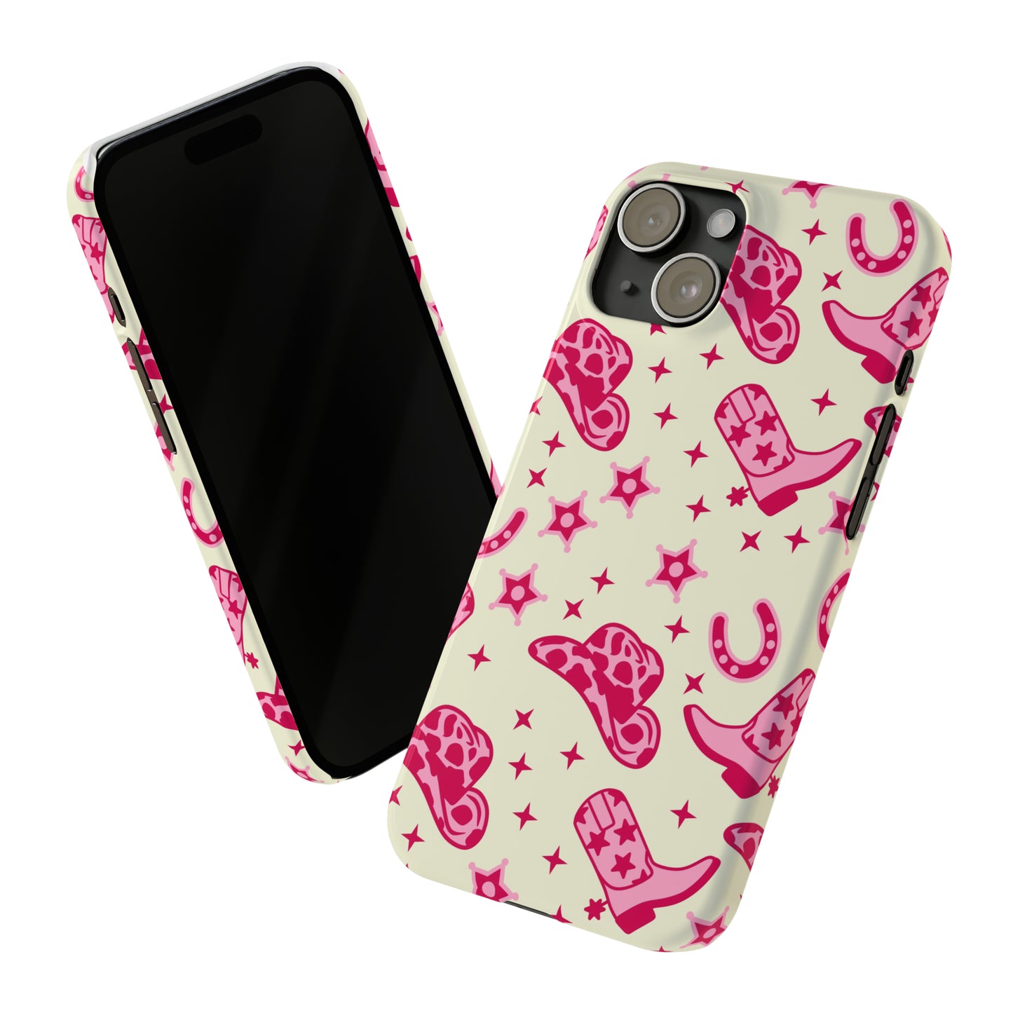 Pink Country Girl Slim iPhone Cases