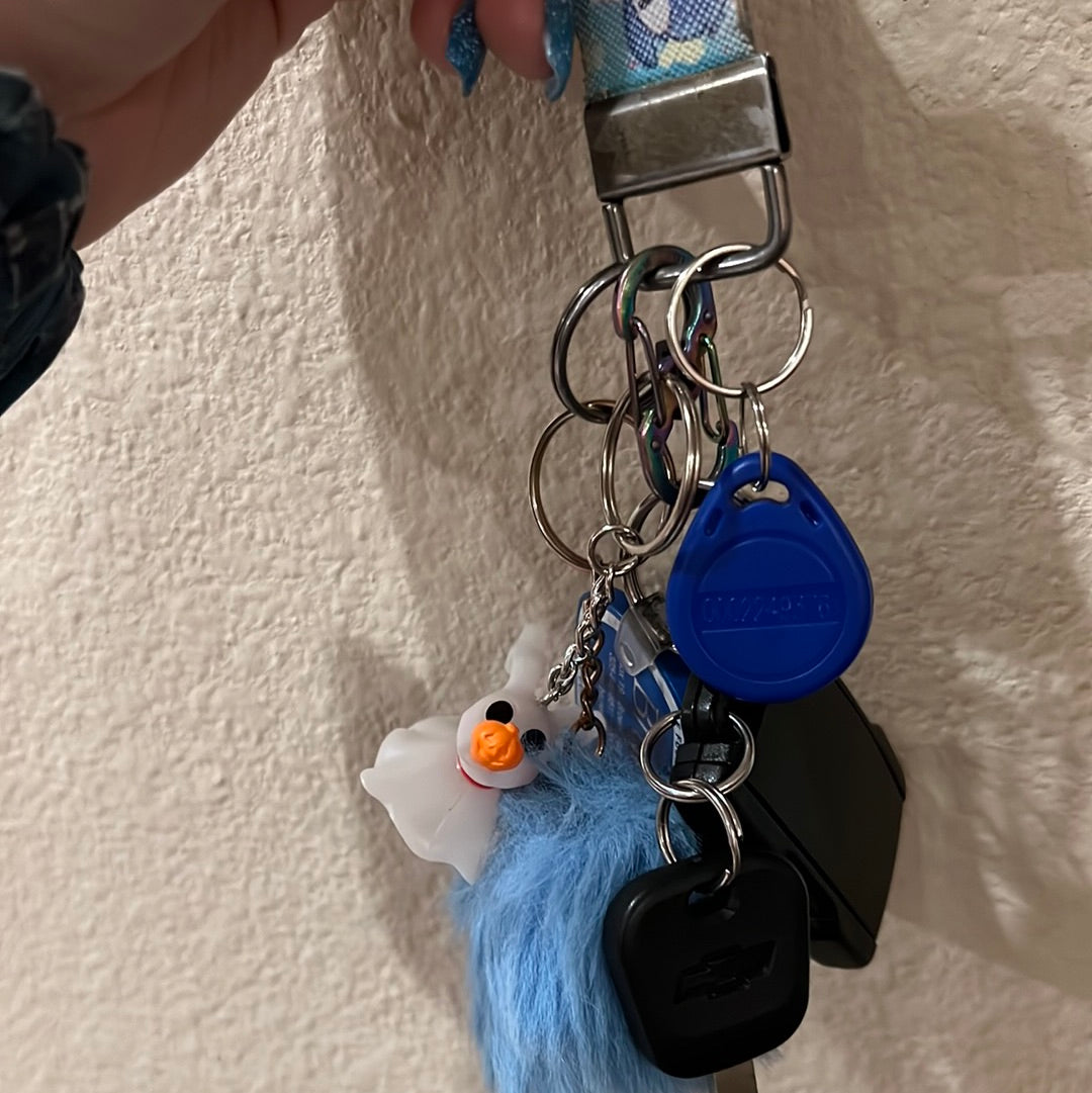 Recycled Toy Keychains/Backpack Pull