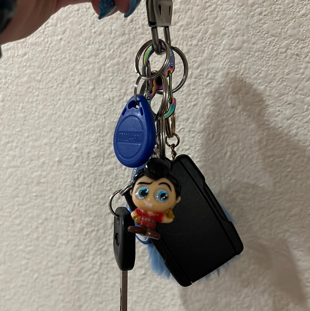 Recycled Toy Keychains/Backpack Pull