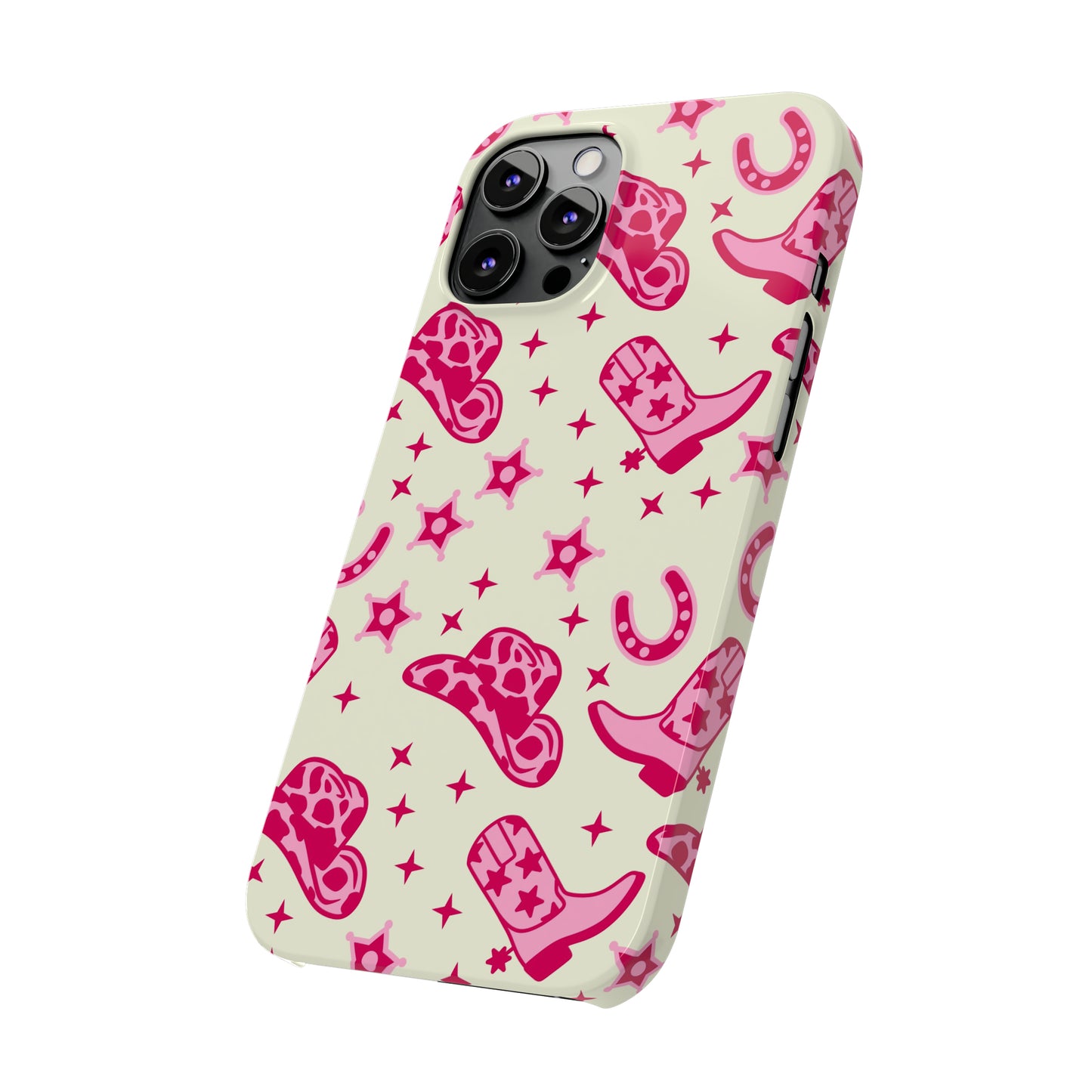 Pink Country Girl Slim iPhone Cases