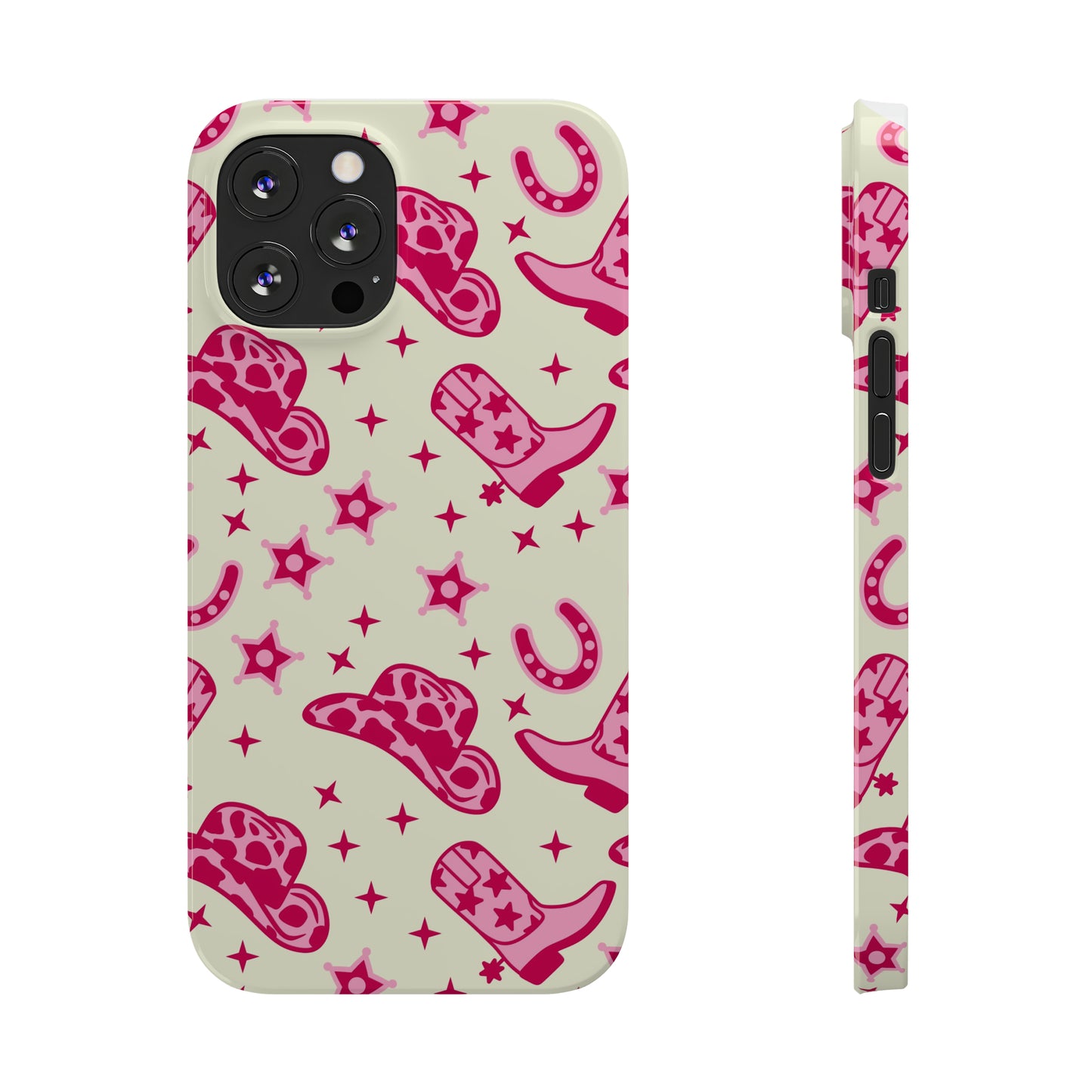 Pink Country Girl Slim iPhone Cases