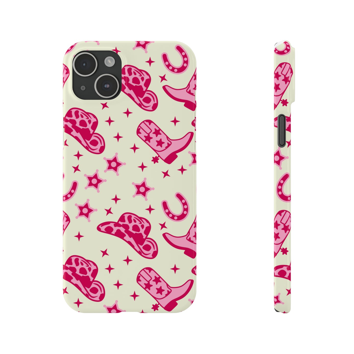 Pink Country Girl Slim iPhone Cases