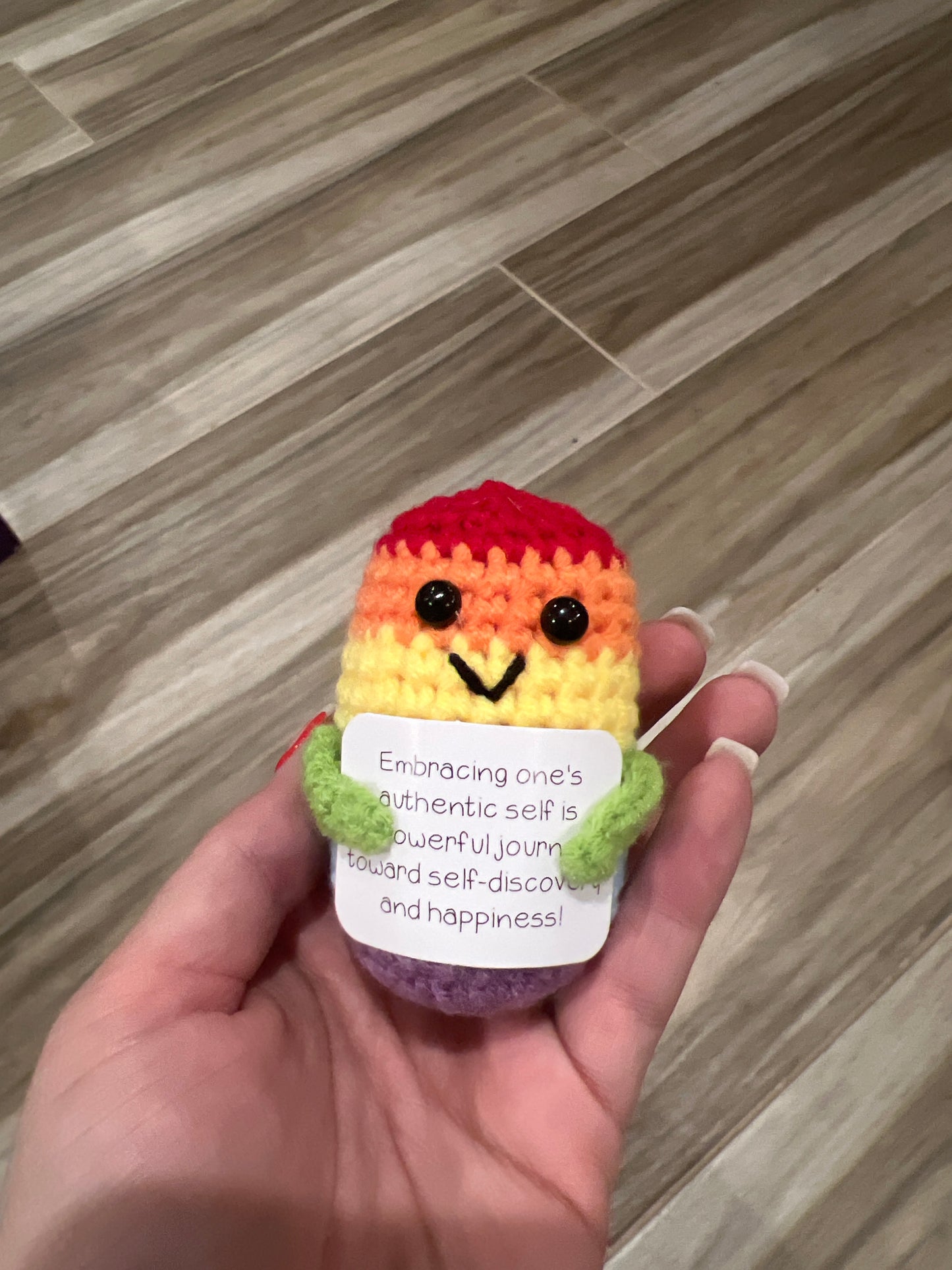 Rainbow Pride Critter Crochet Plushie