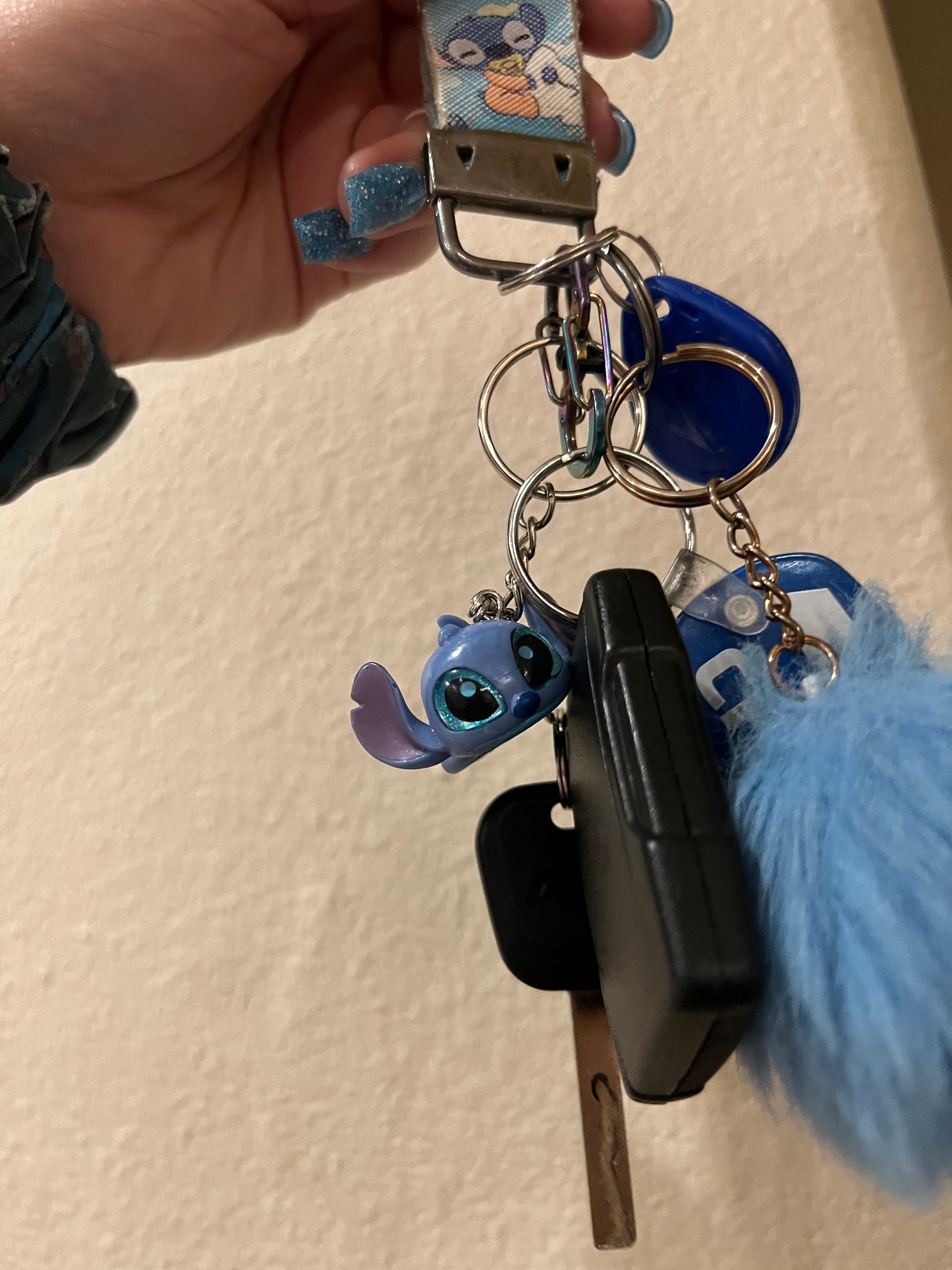 Recycled Toy Keychains/Backpack Pull