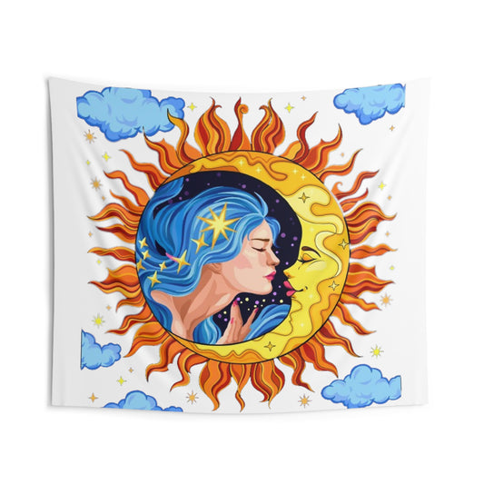 Moon Kisser Indoor Wall Tapestries