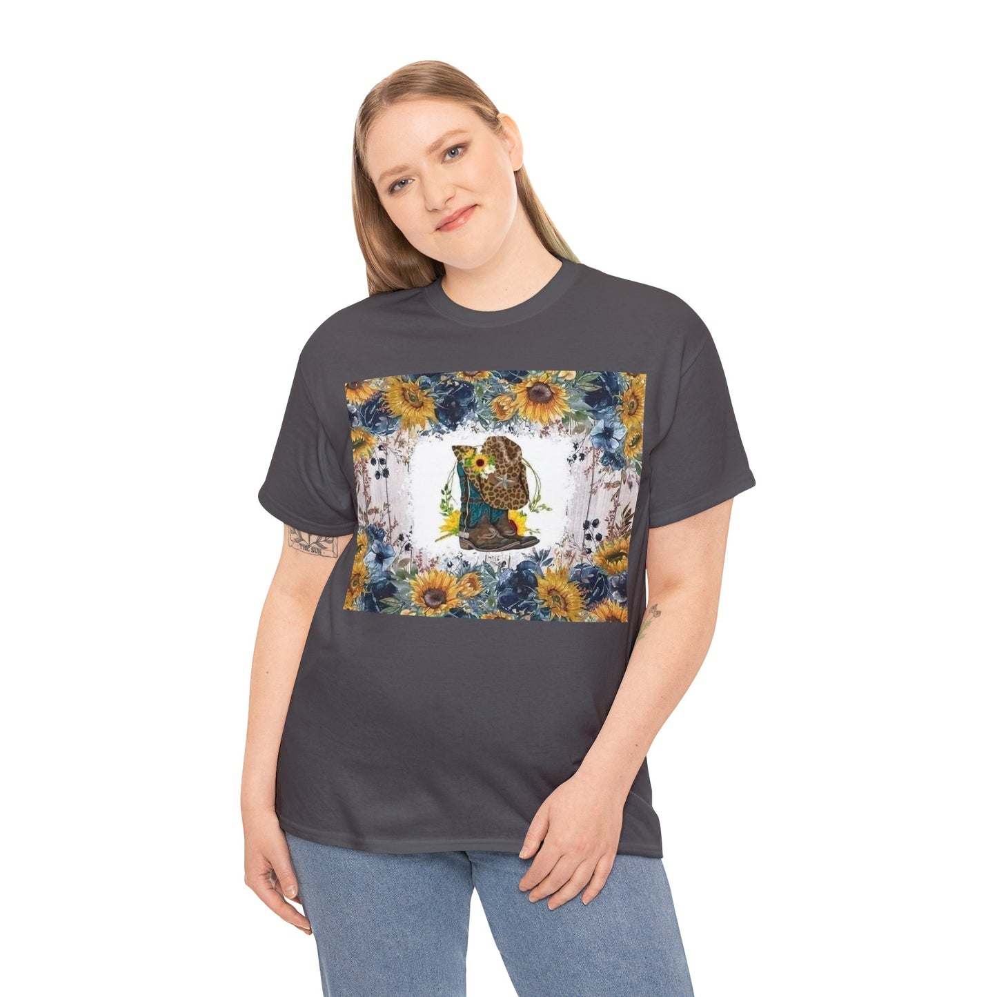 Sunflowers and Cowboy Boots T-Shirt