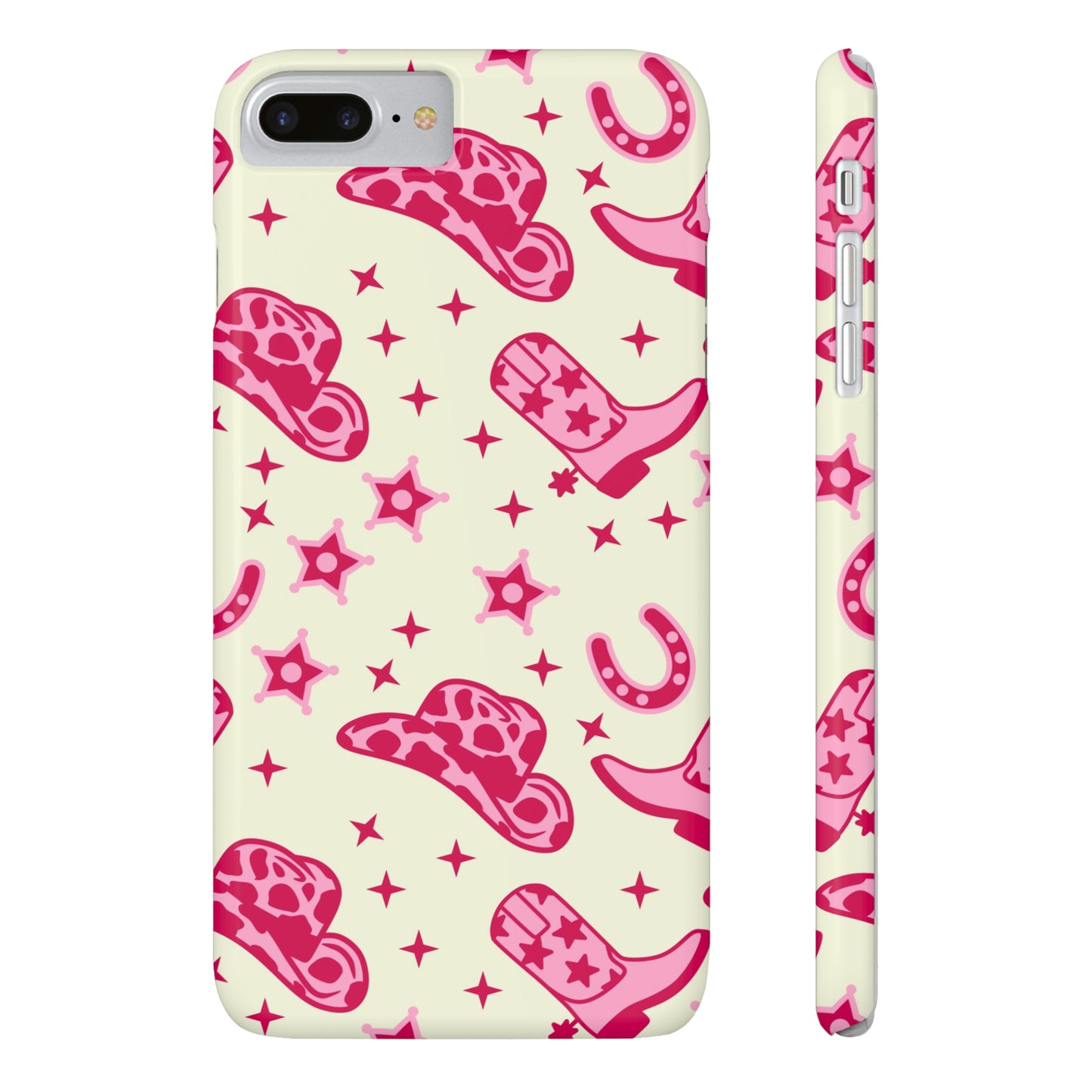 Pink Country Girl Slim iPhone Cases