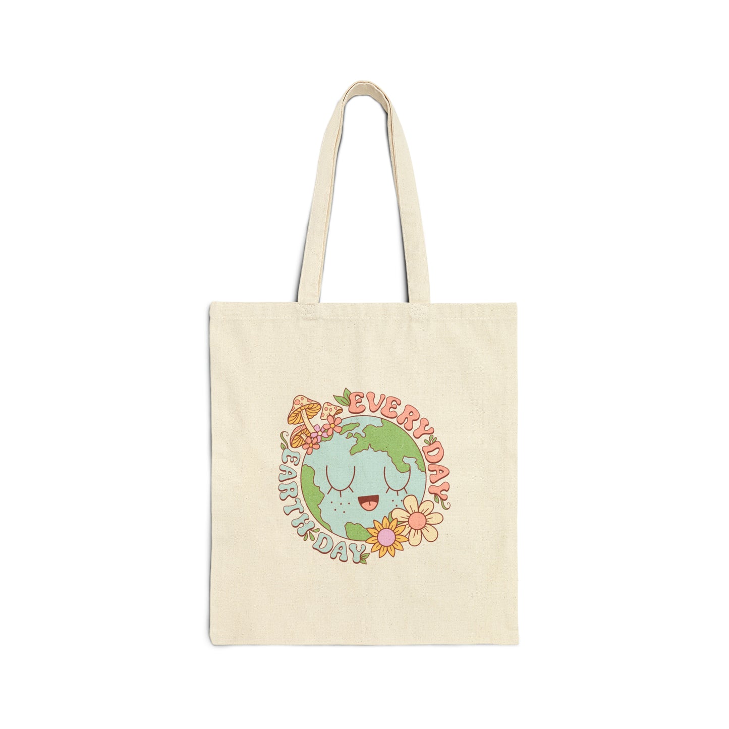 Everyday is Earth Day Cotton Canvas Tote Bag