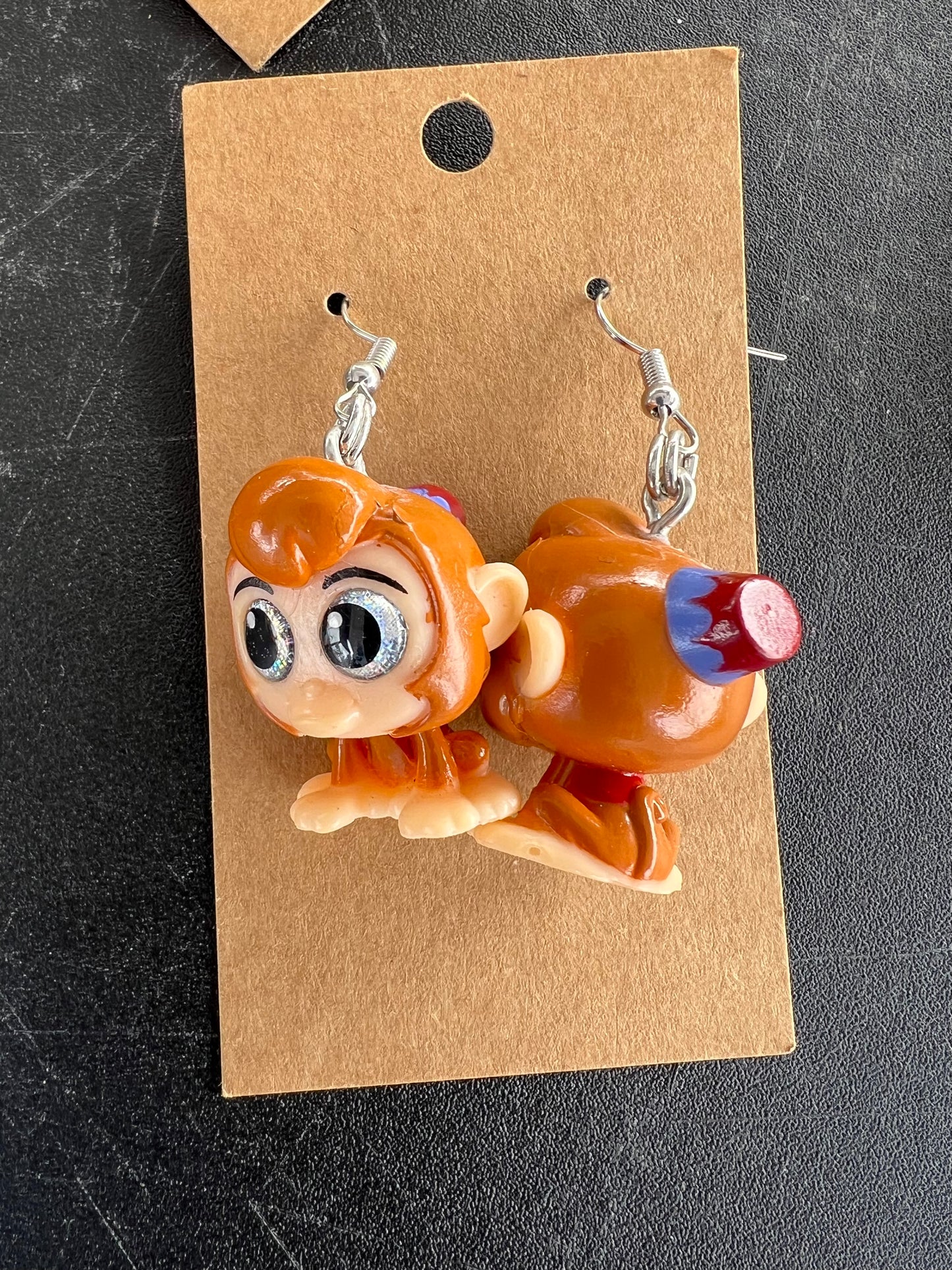 Recycled Toy Earrings