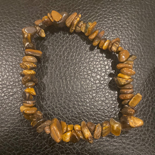 Tiger’s Eye Chip Bracelet