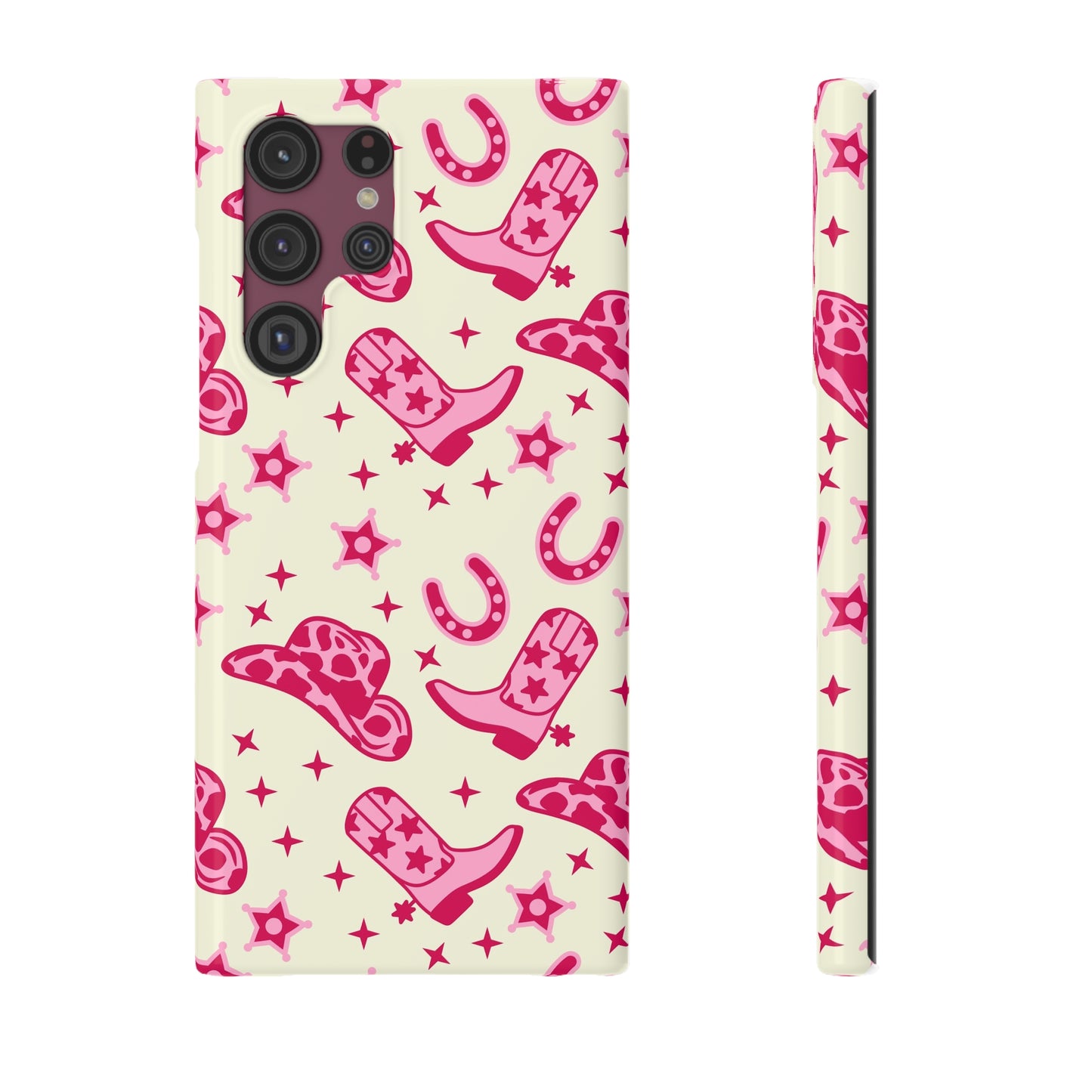 Pink Country Girl Slim Phone Case - Samsung