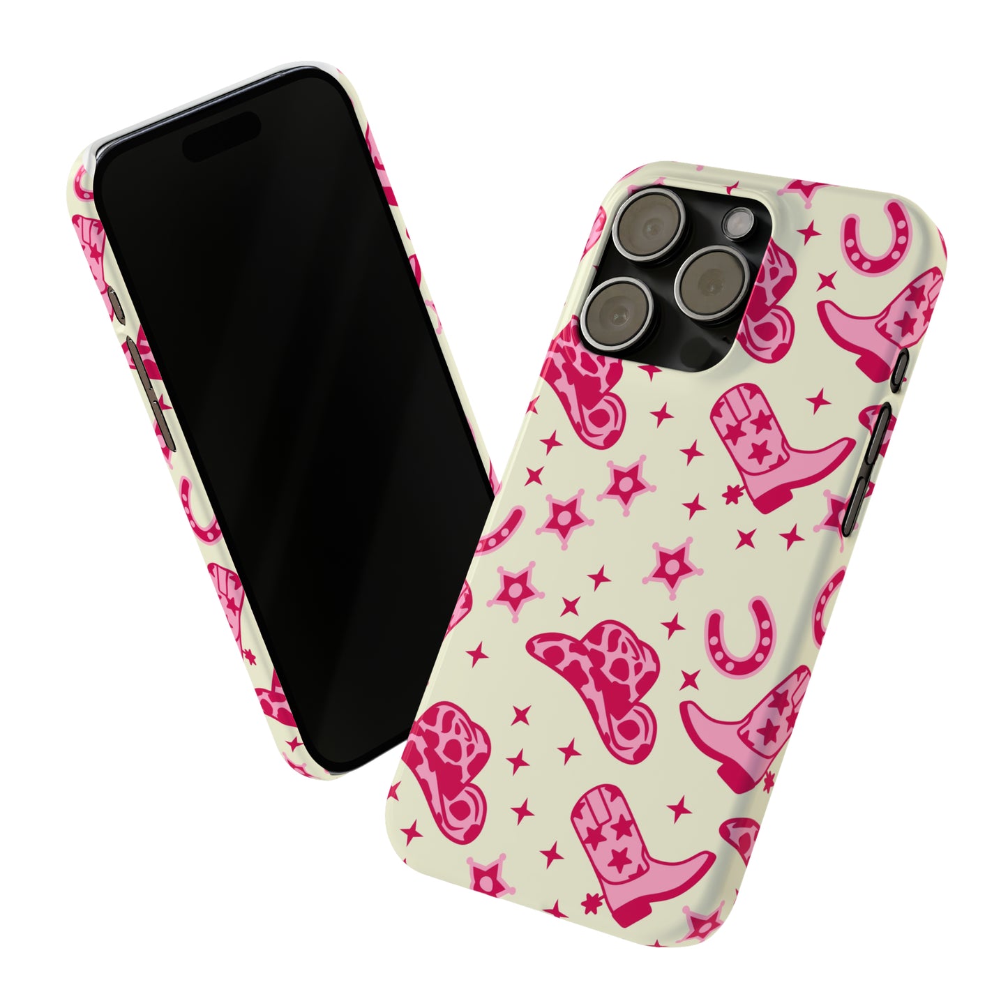 Pink Country Girl Slim iPhone Cases