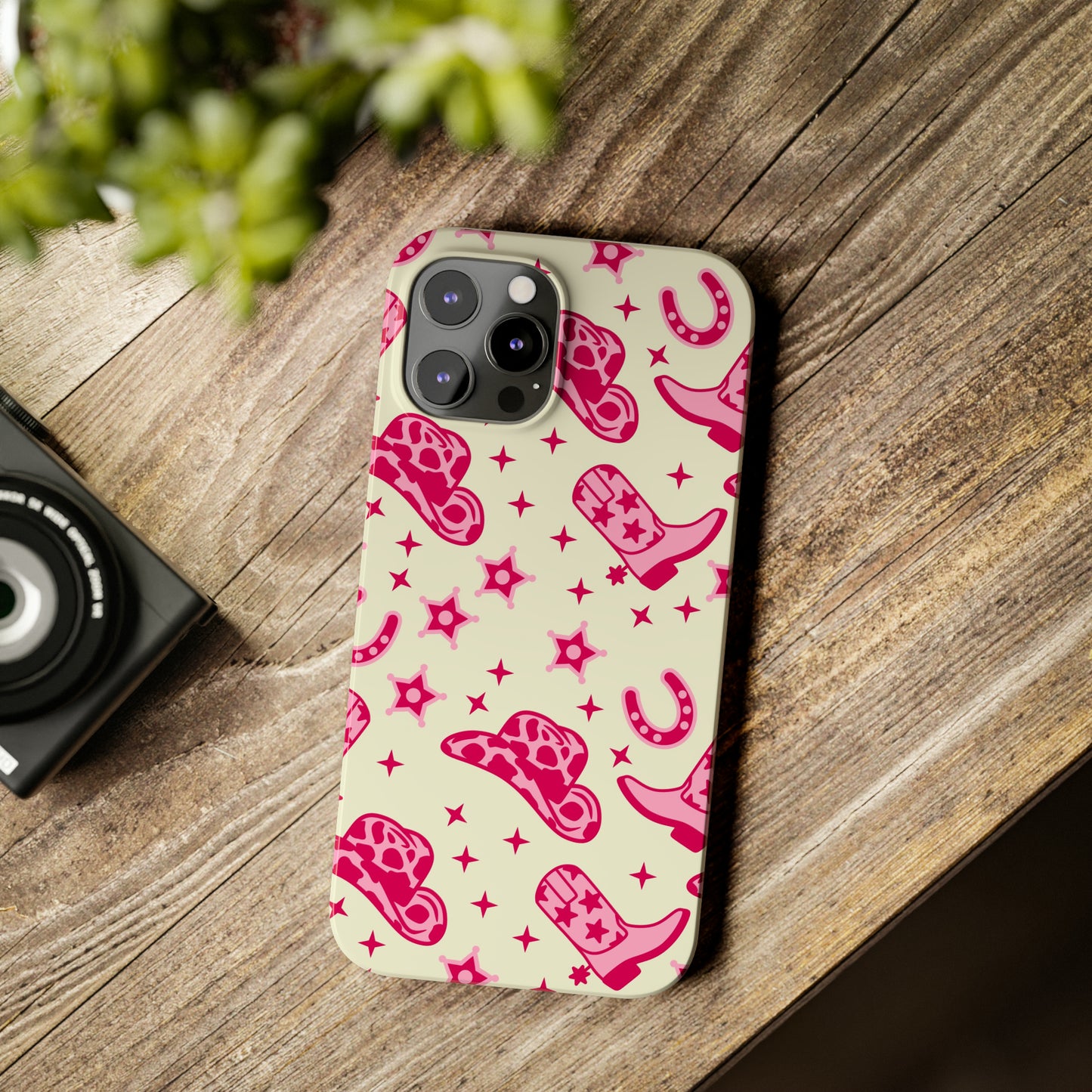 Pink Country Girl Slim iPhone Cases