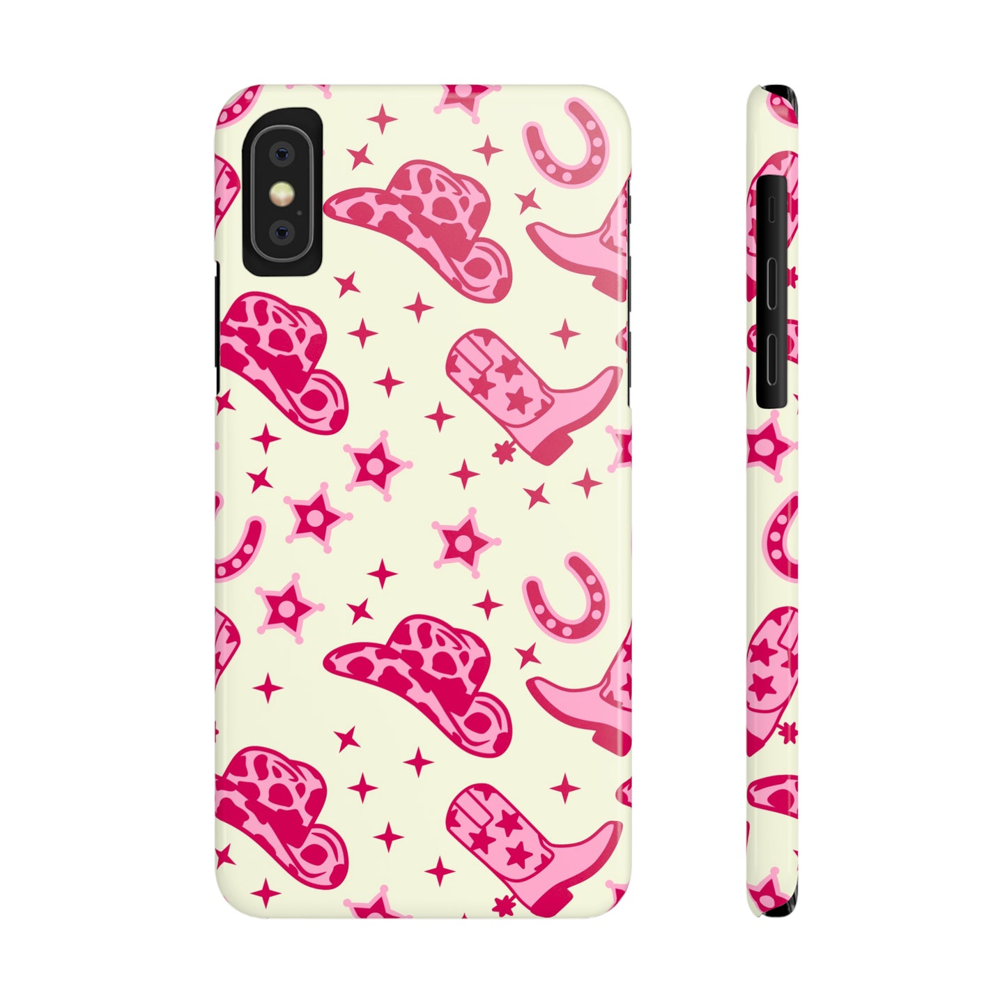 Pink Country Girl Slim iPhone Cases