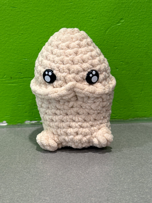 Micro-weenie Crochet Plushie