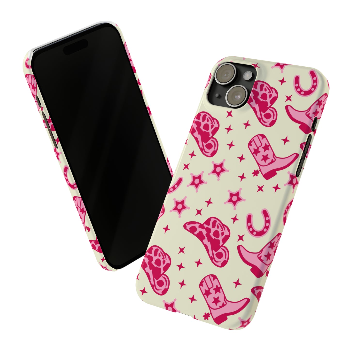 Pink Country Girl Slim iPhone Cases