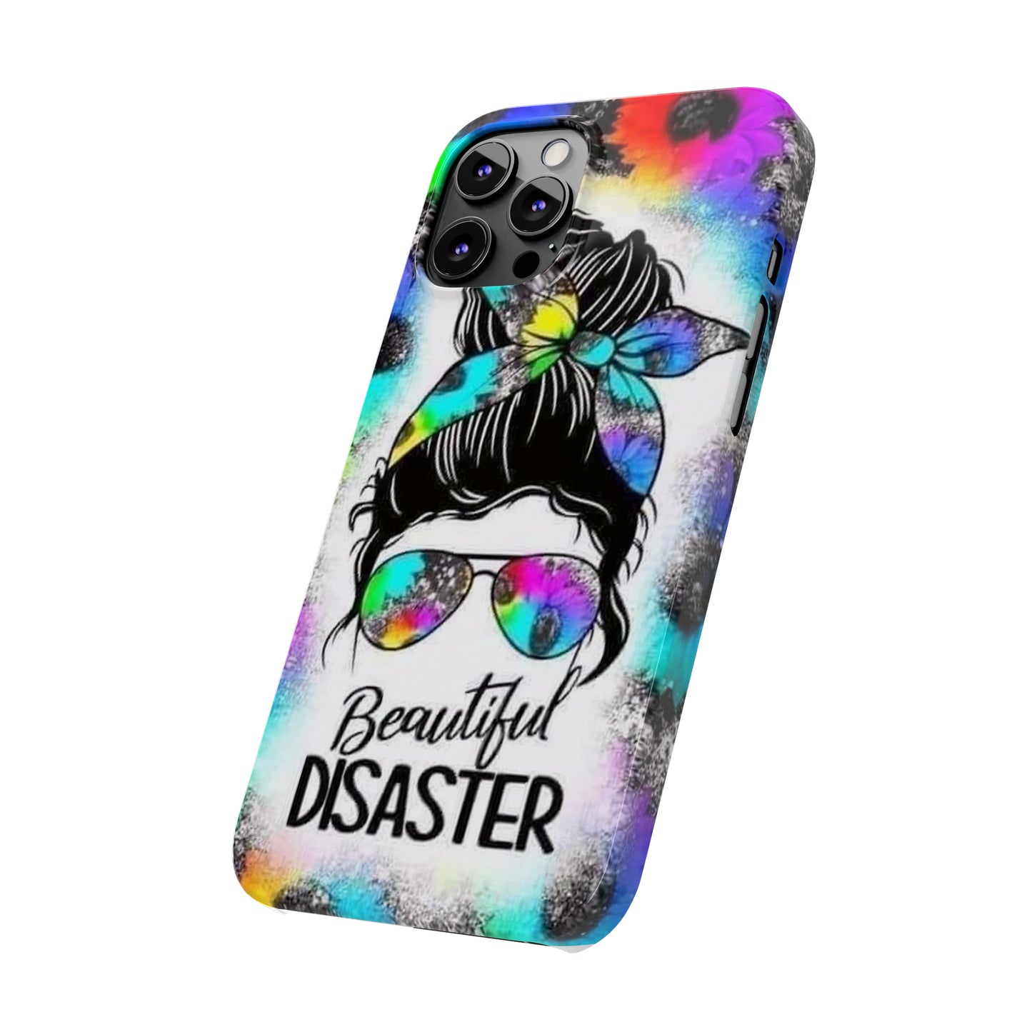 Beautiful Disaster Slim Phone Cases