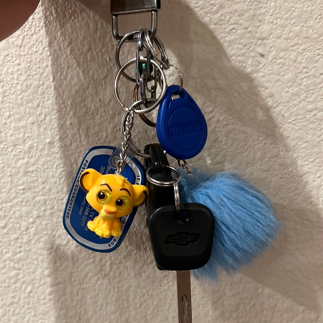 Recycled Toy Keychains 2