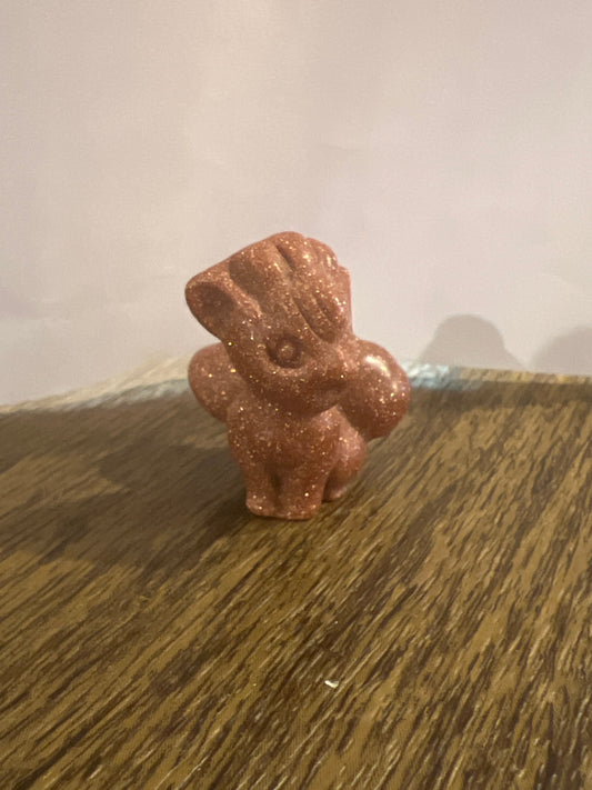 Red Sandstone Vulpix Carving
