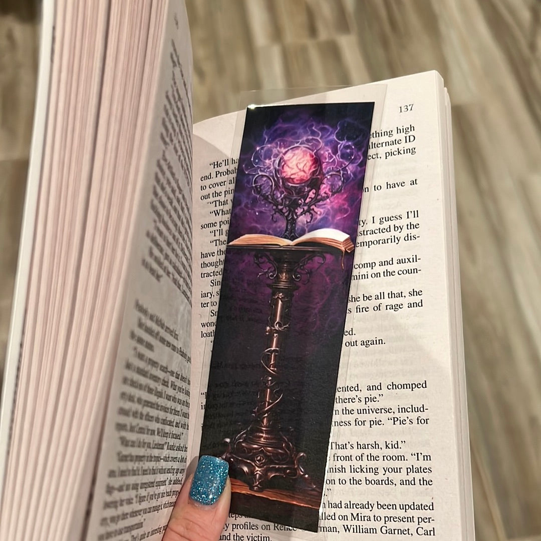 Witchy Themed Laminated Bookmarks