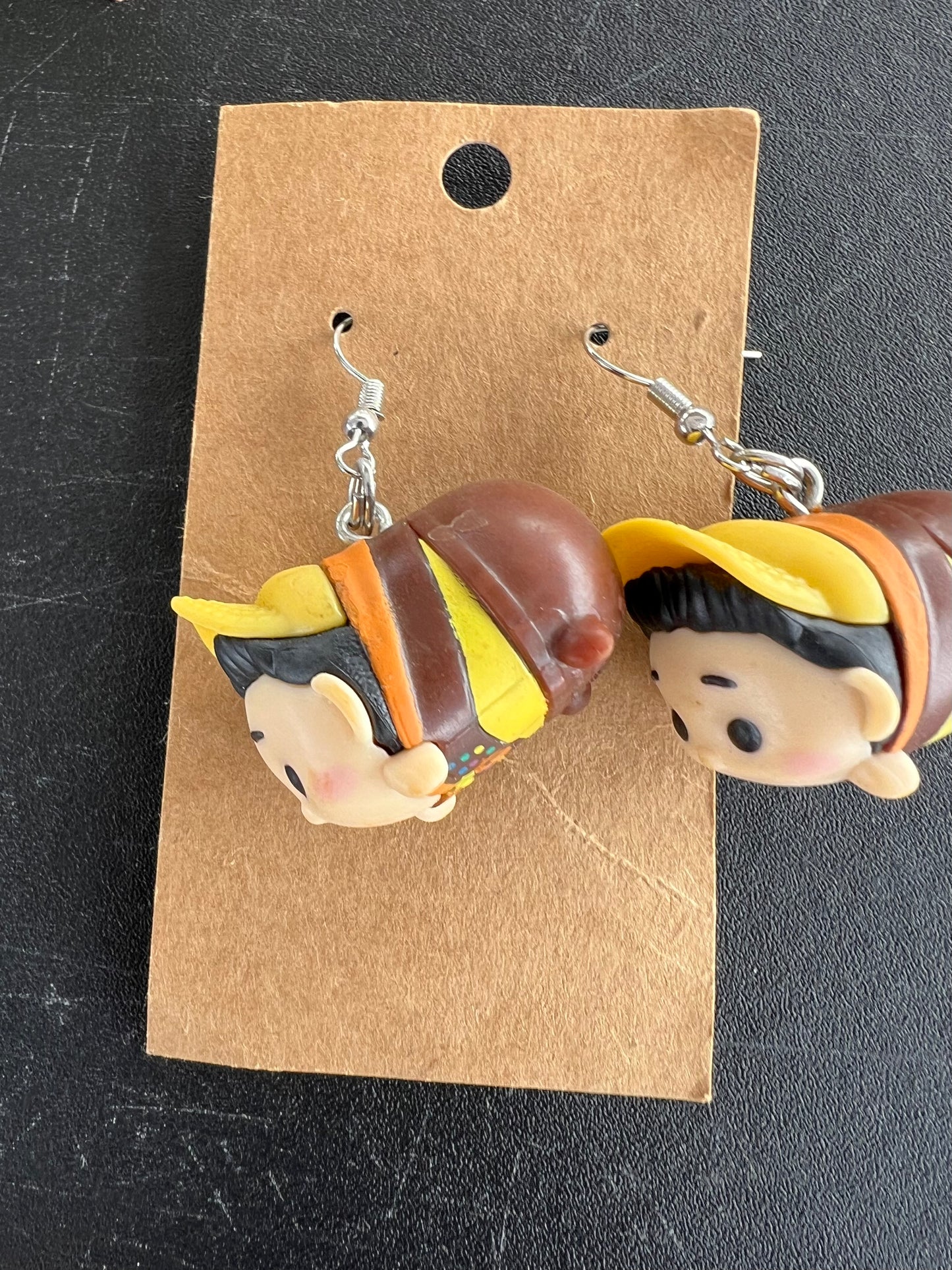 Recycled Toy Earrings