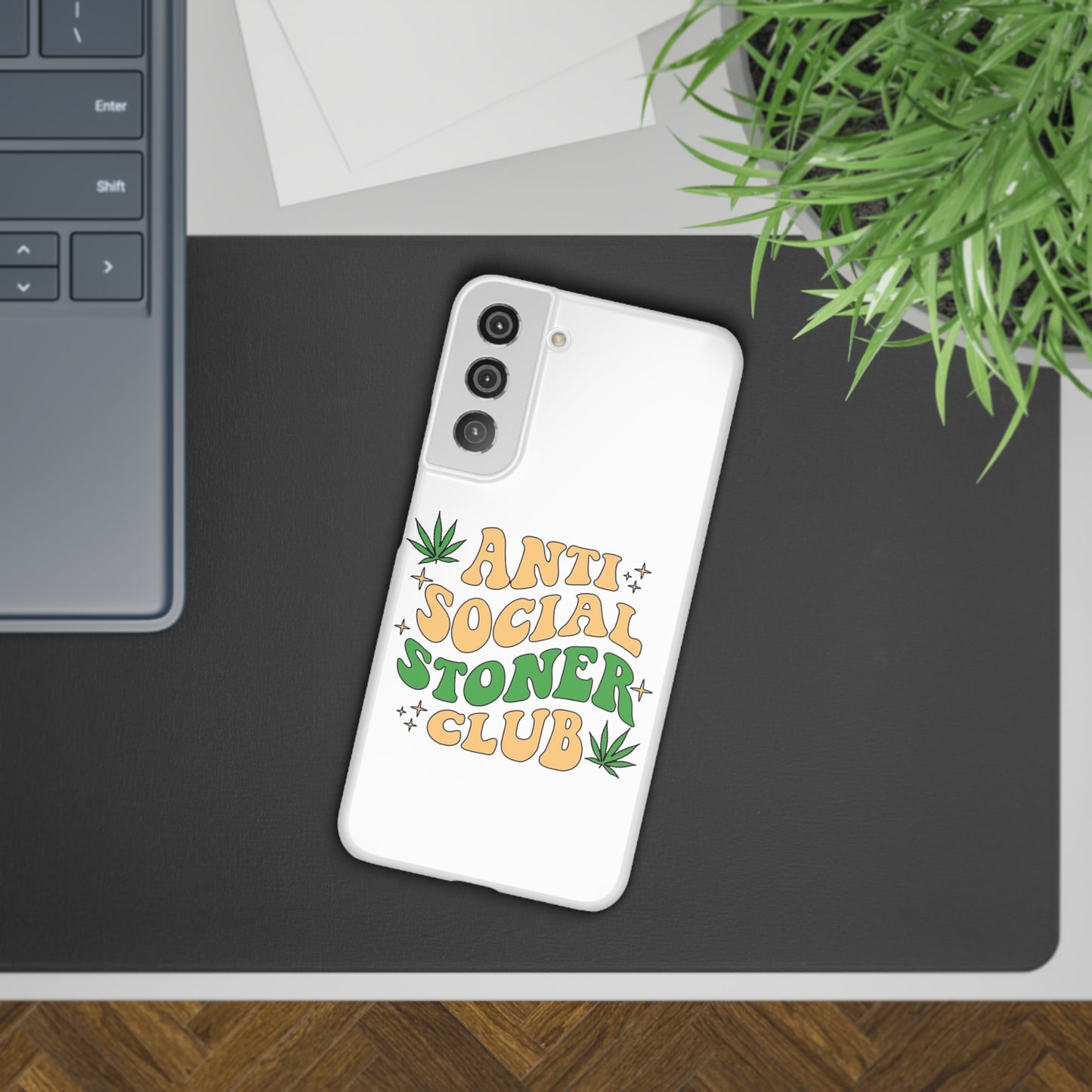 Anti-Social Stoners Club Slim Phone Case - Samsung