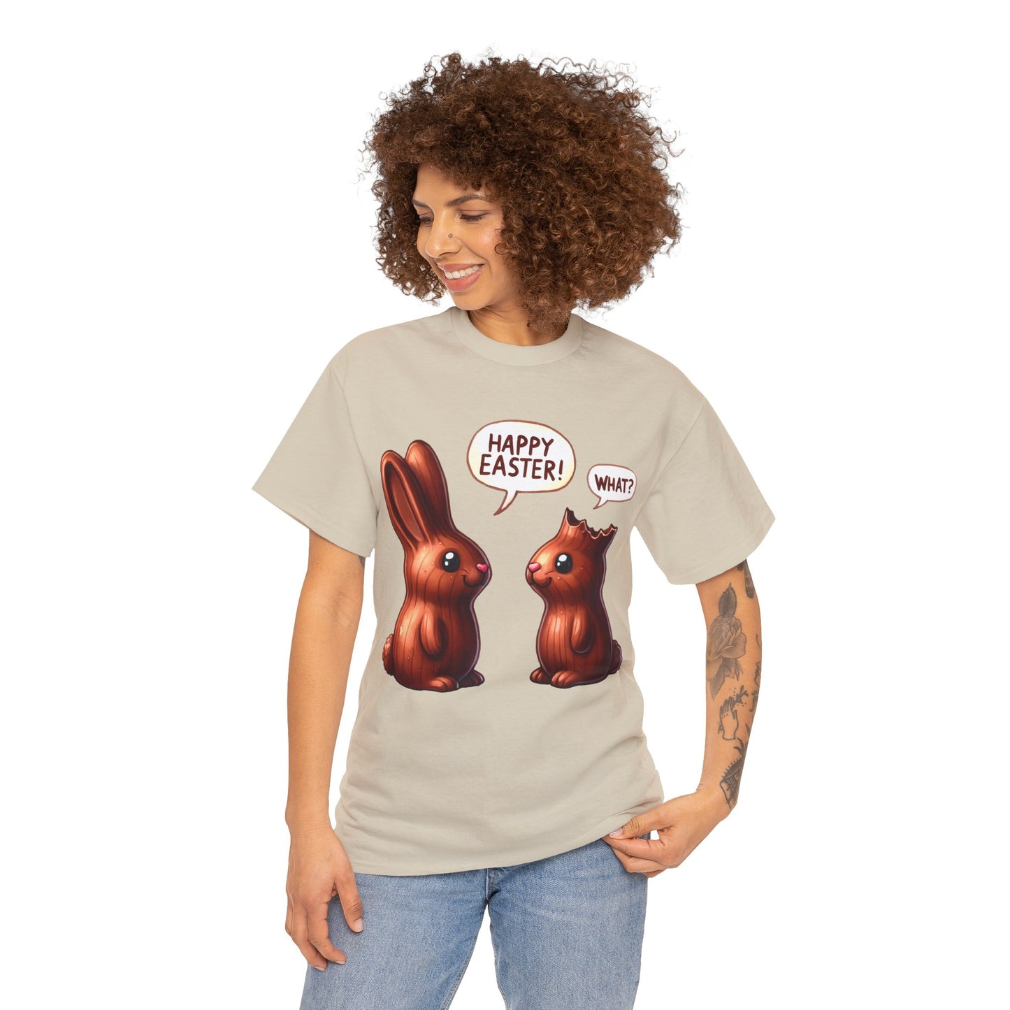 Chocolate Bunny Happy Easter T-Shirt