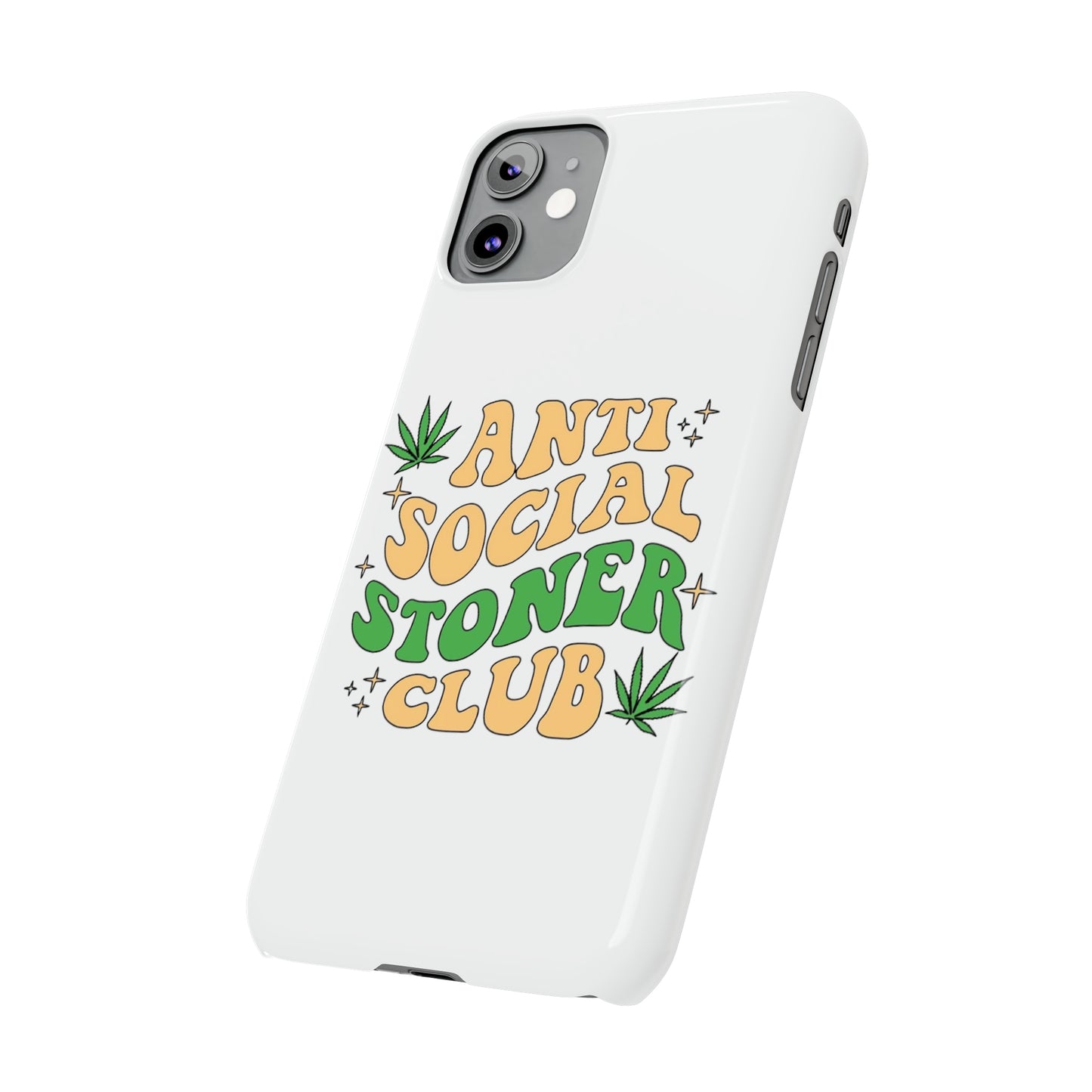 Anti-Social Stoners Club Slim Phone Case