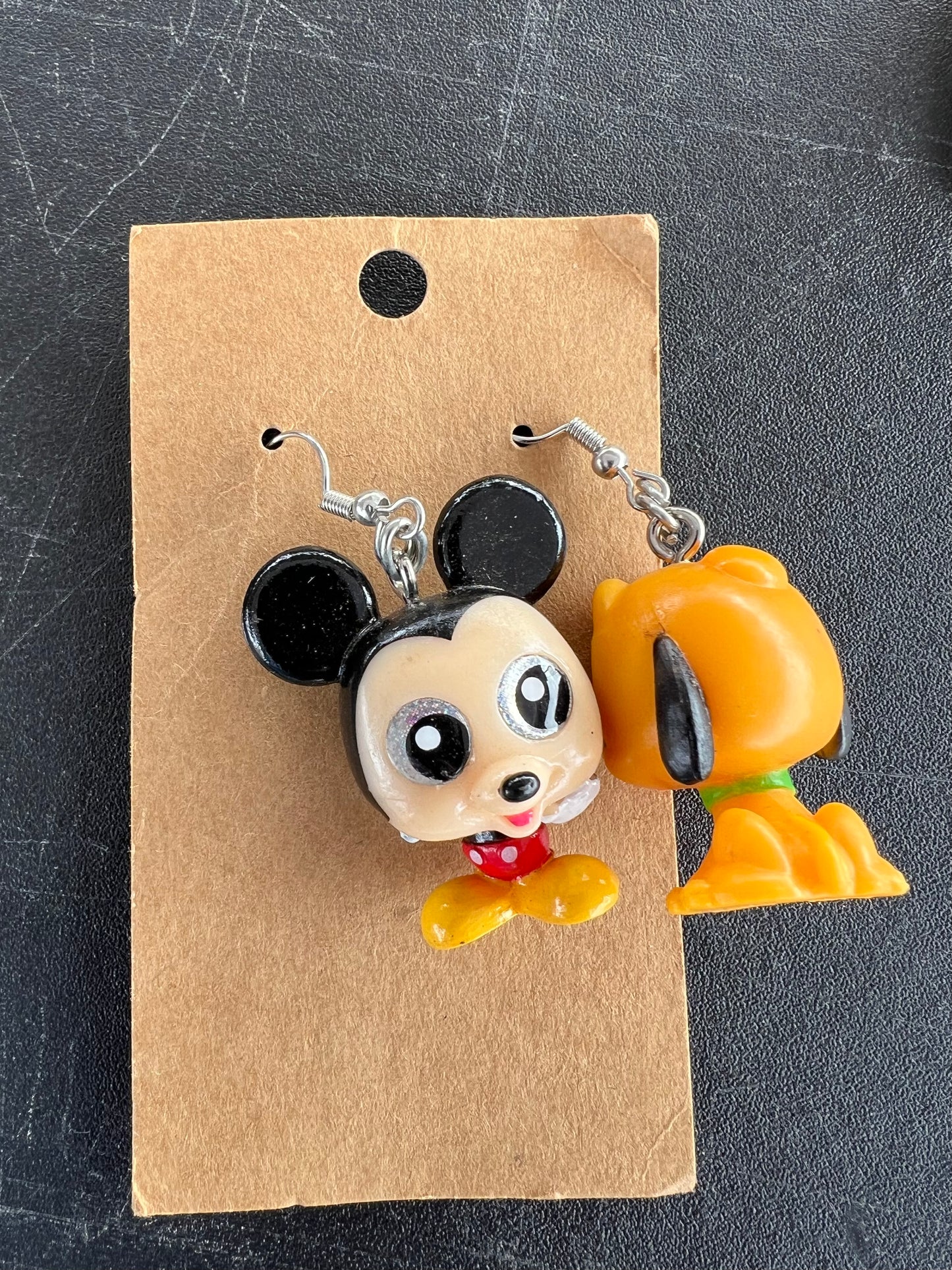 Recycled Toy Earrings