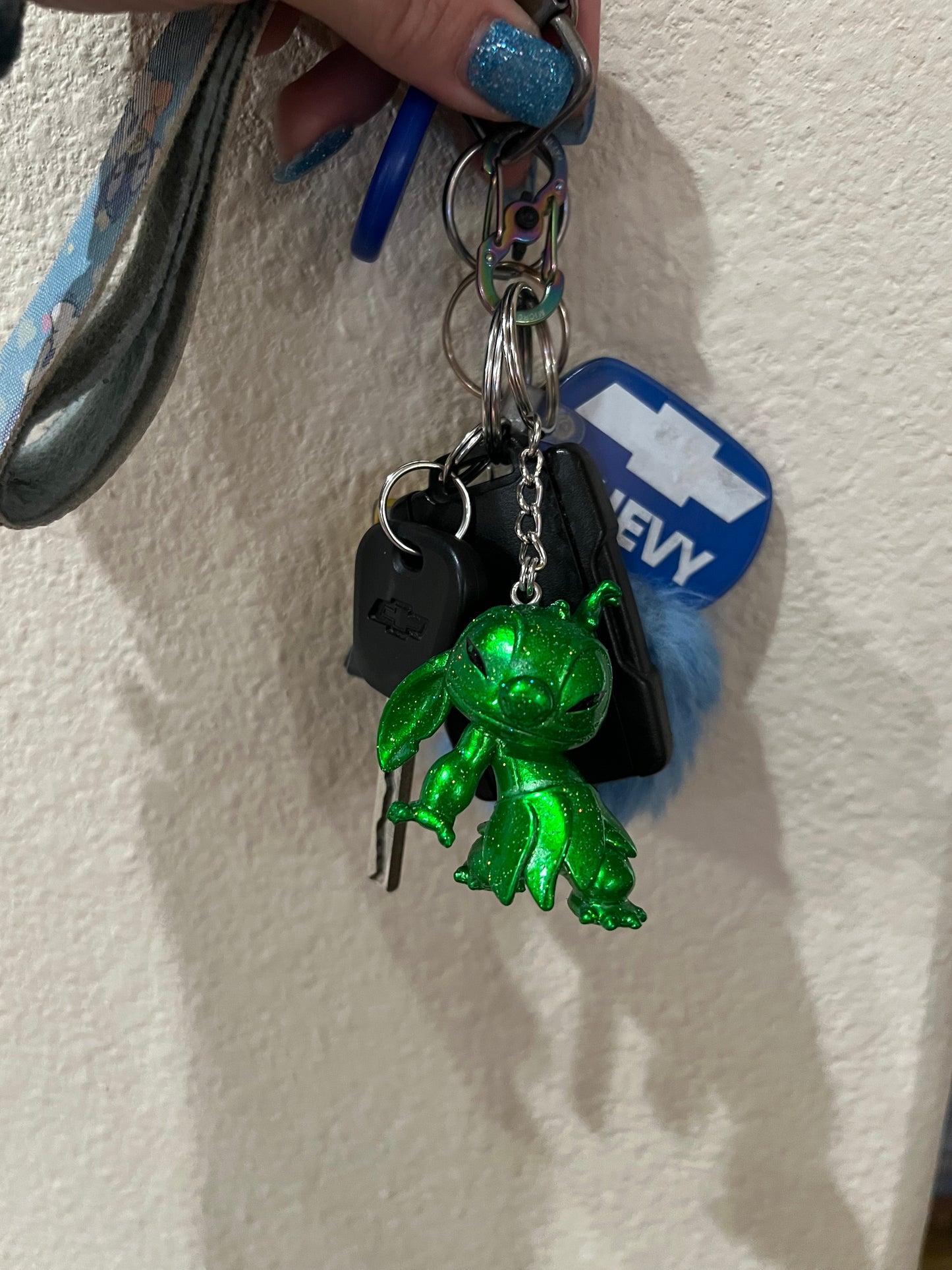 Recycled Toy Keychains/Backpack Pull