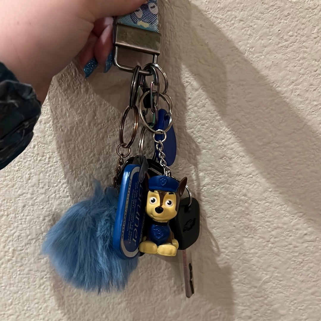 Recycled Toy Keychains/Backpack Pull