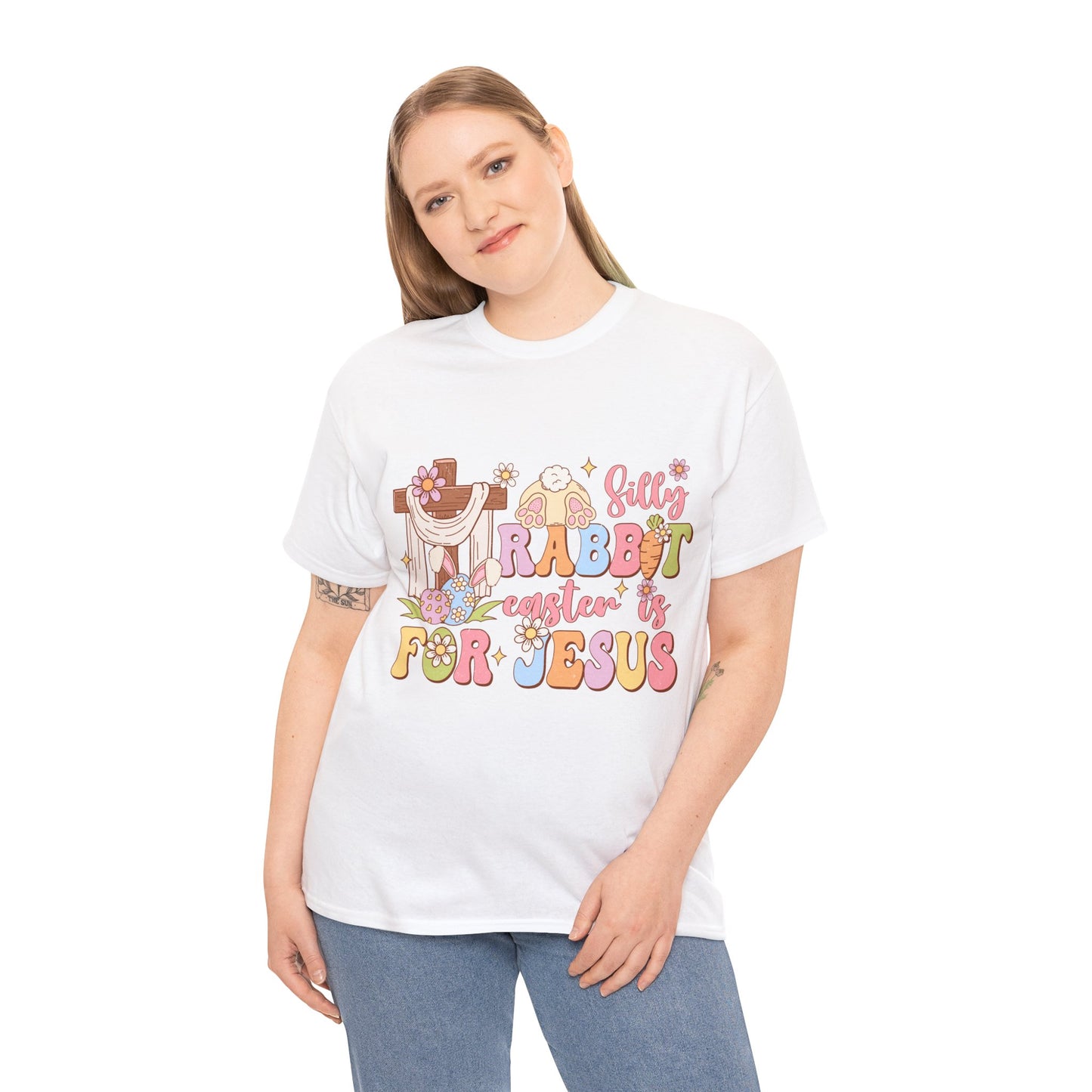 Silly Rabbit Easter is for Jesus T-Shirt