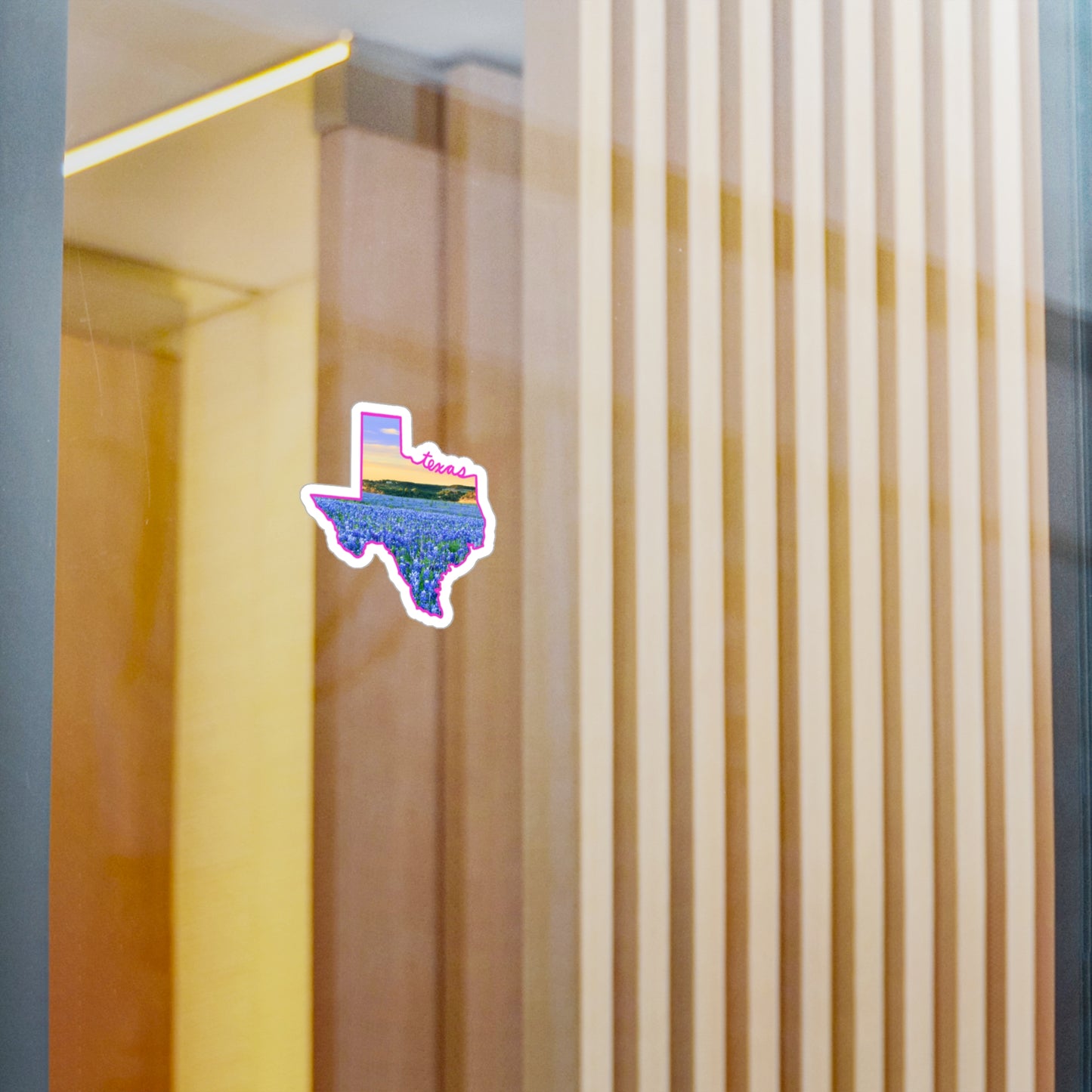 Texas Landscape Vinyl Stickers