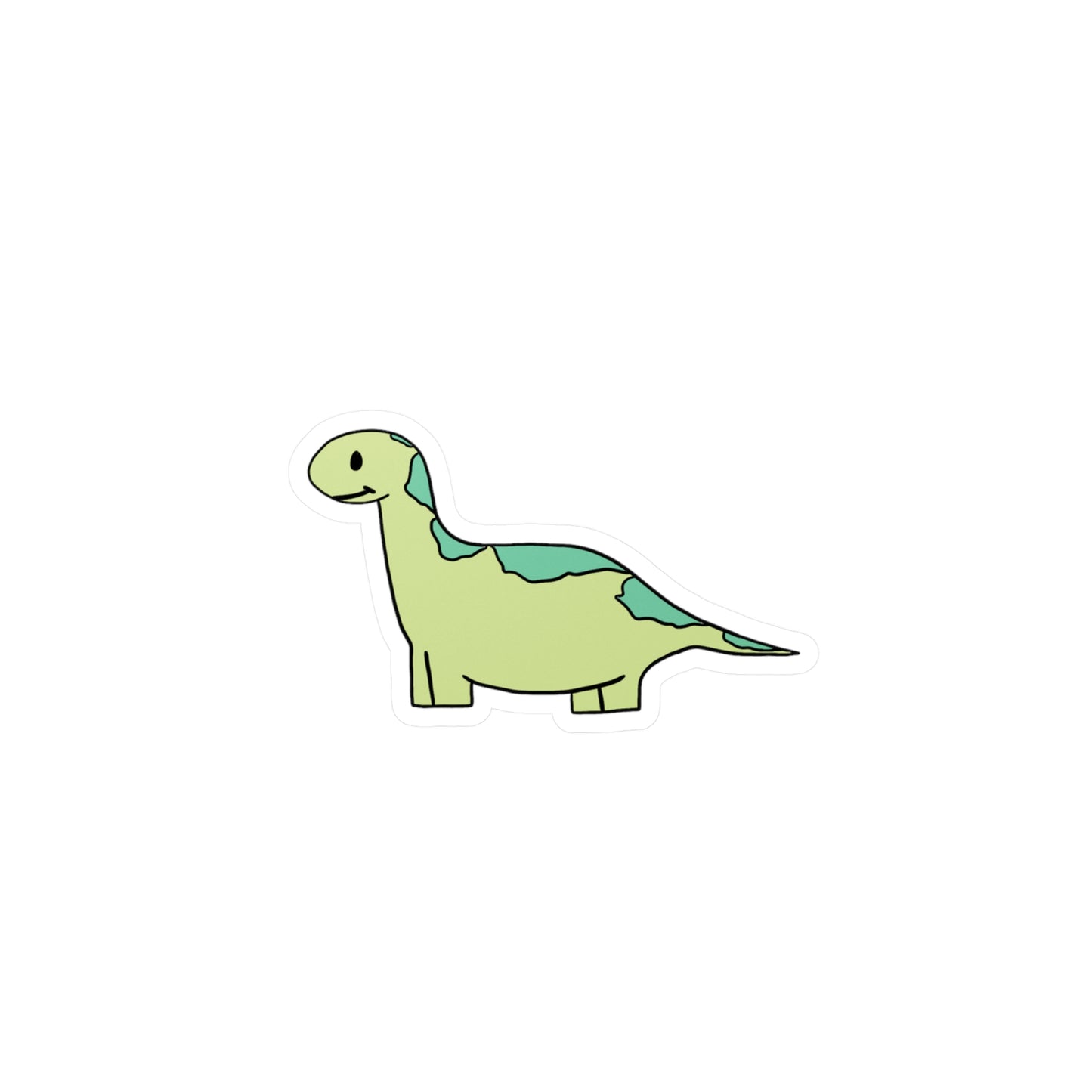 Franklin the Dinosaur Vinyl Sticker