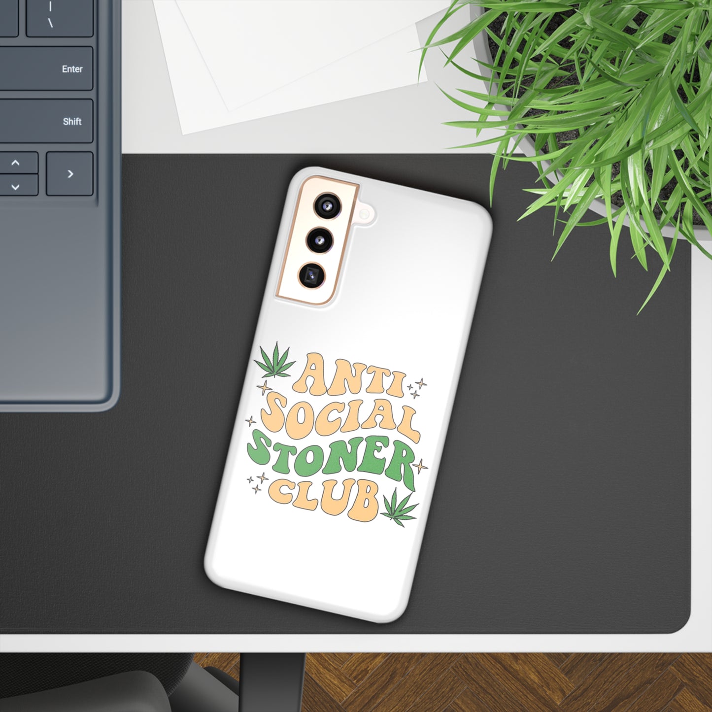 Anti-Social Stoners Club Slim Phone Case - Samsung