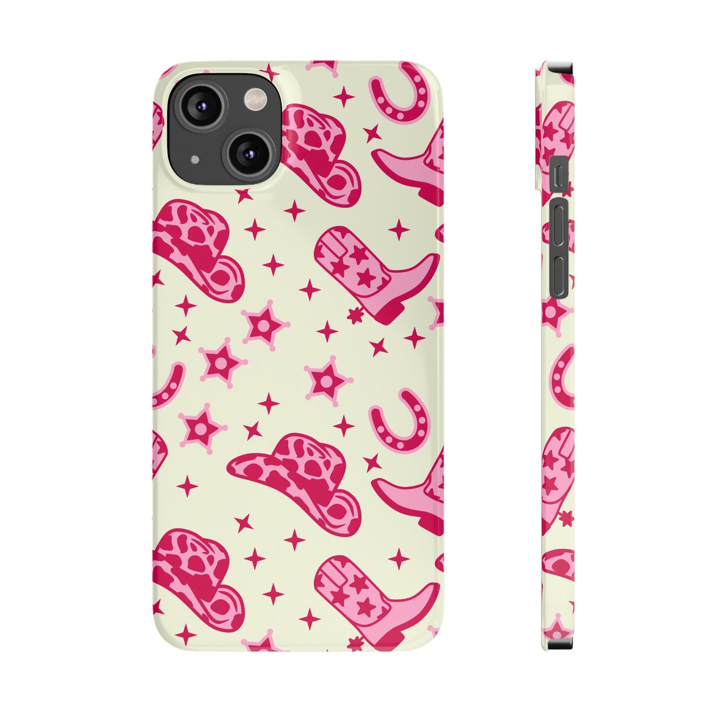 Pink Country Girl Slim iPhone Cases