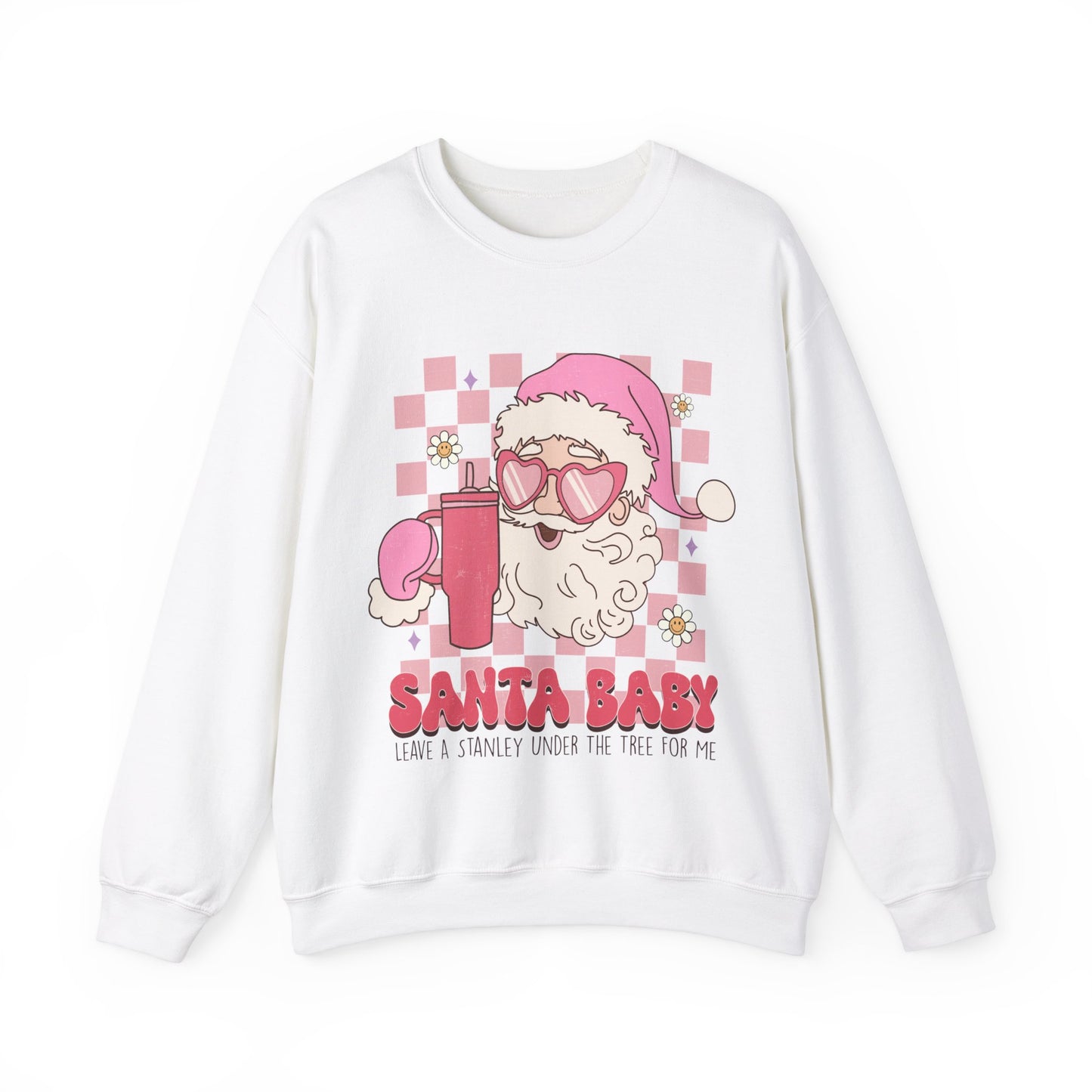 Santa Baby Leave a Stanley for Me Crewneck Sweatshirt