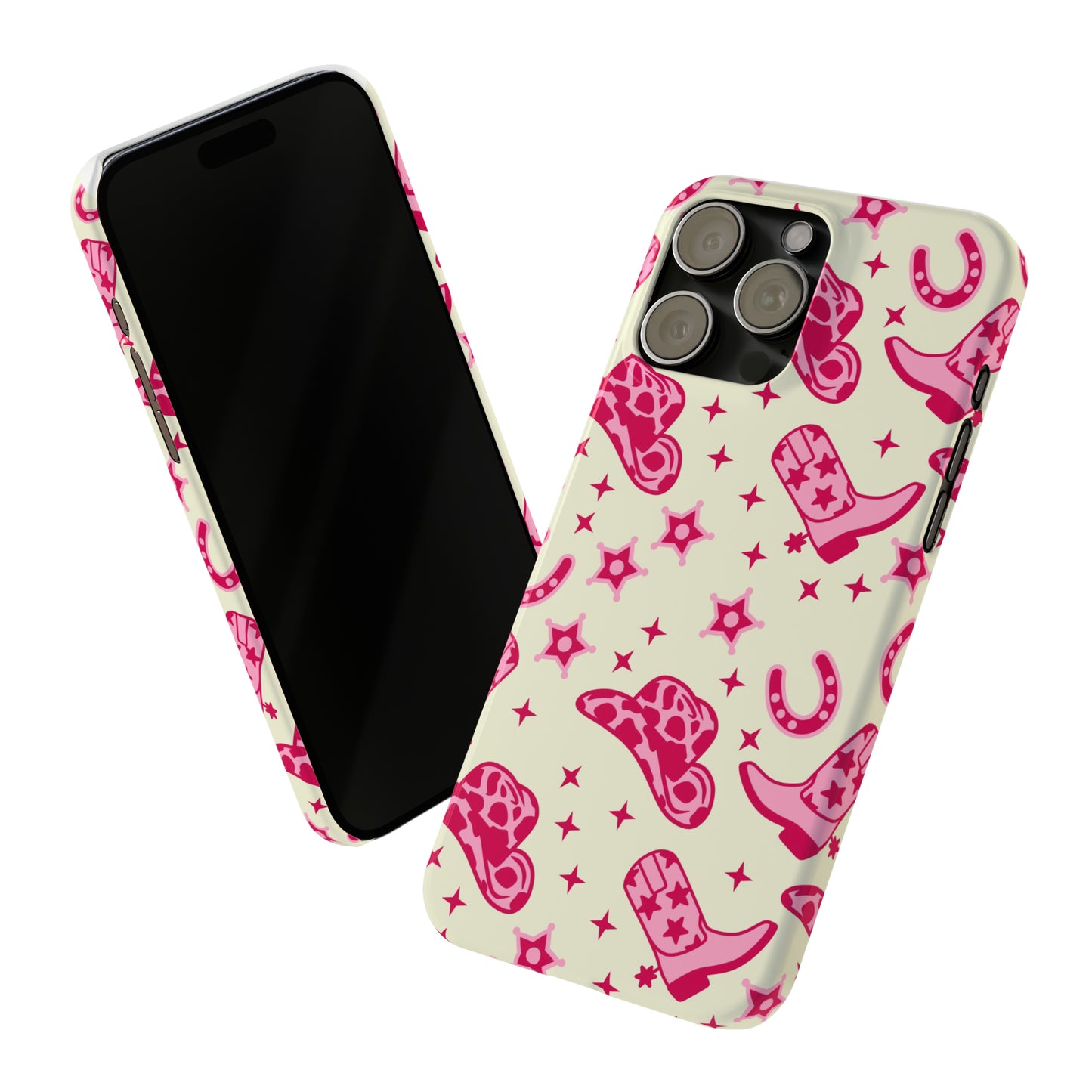 Pink Country Girl Slim iPhone Cases