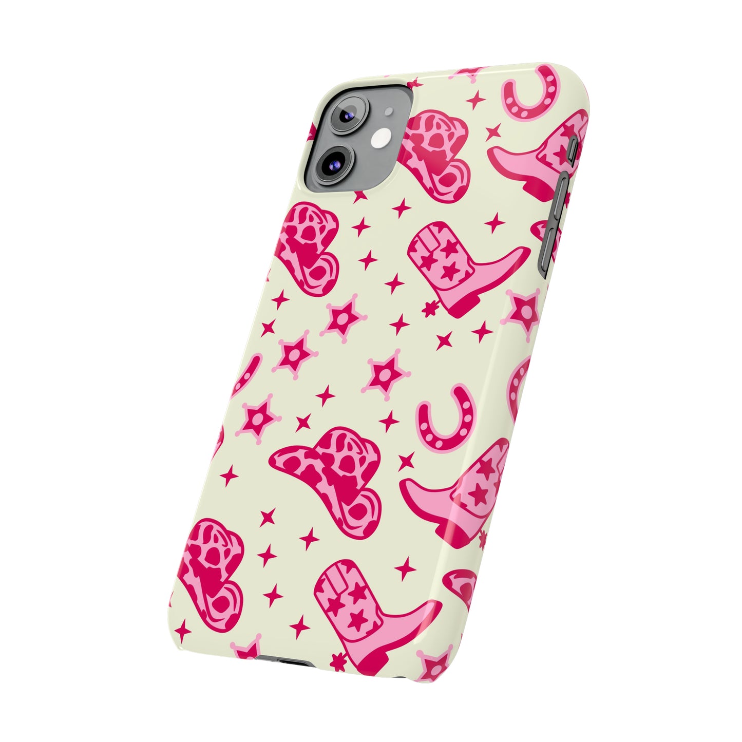 Pink Country Girl Slim iPhone Cases