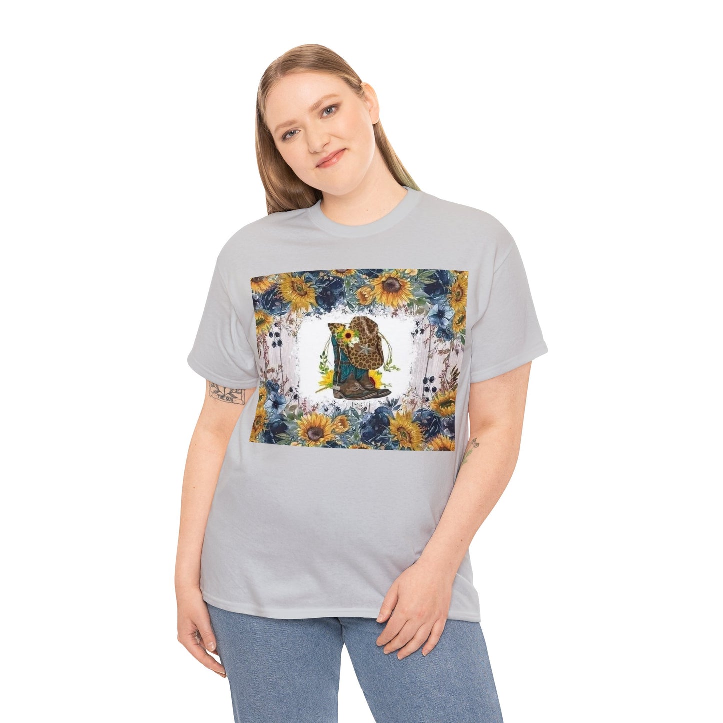 Sunflowers and Cowboy Boots T-Shirt