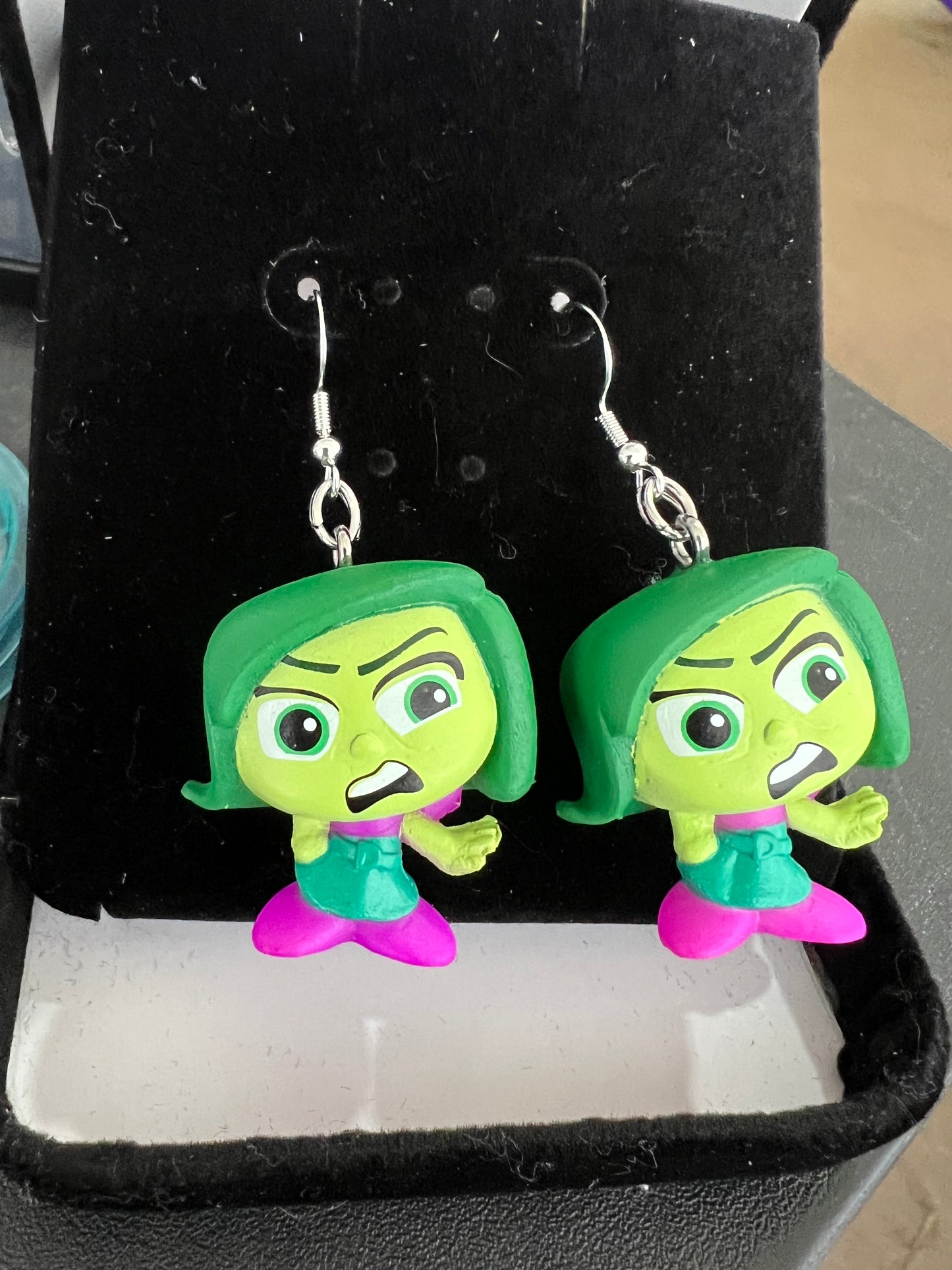 Recycled Toy Earrings